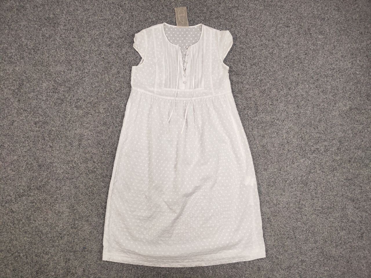 Japanese Brand Yangany Japan Made Design Light white Dress Size S / US 4 / IT 40 - 7 Thumbnail