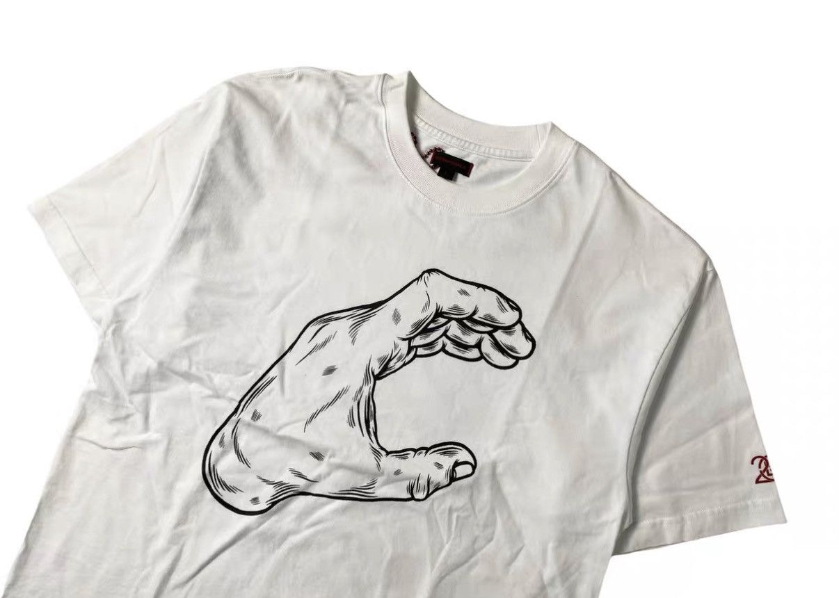 CLOT Clot 20th Anniversary Limited Gesture Print T-Shirt J31 Size US XL / EU 56 / 4 - 3 Thumbnail