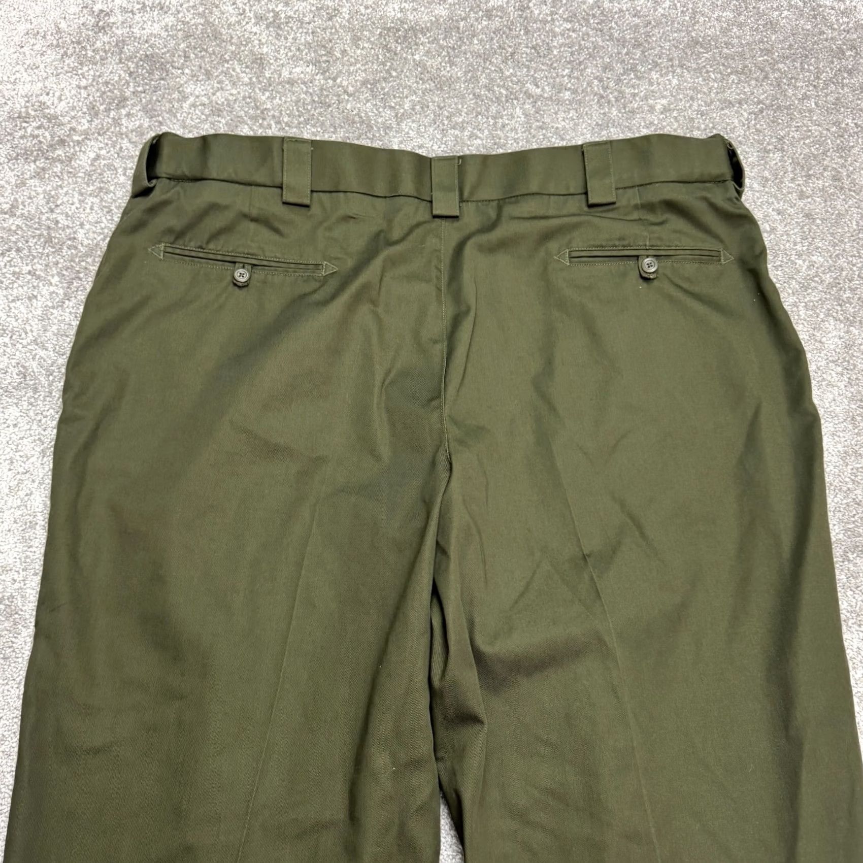 Vintage 5.11 Tactical Series Uniform Work Pants Mens 48x30 Green Straight Leg Classic Shirt Pants Mens Regular Green 5.11 Tactical Series Mens Size US 32 / EU 48 - 4 Thumbnail