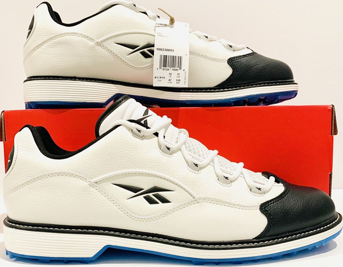 Reebok Reebok Men’s A.I. Question Golf Shoes Sz(13) White/Black Size US 13 / EU 46 - 1 Thumbnail