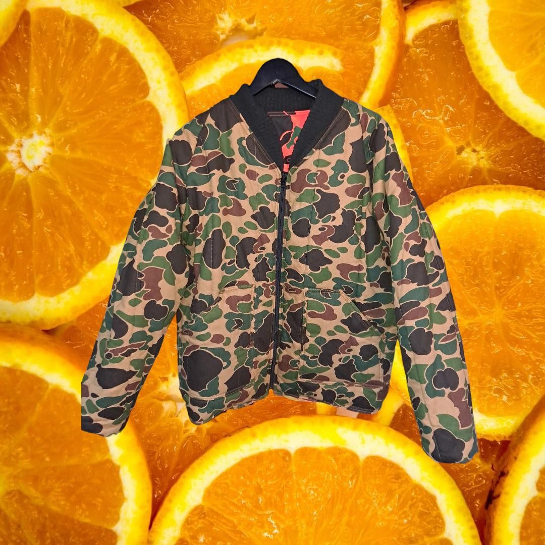 Other Reversible Camouflage Orange 1 Side and Green on Other Side Size US L / EU 52-54 / 3 - 2 Thumbnail