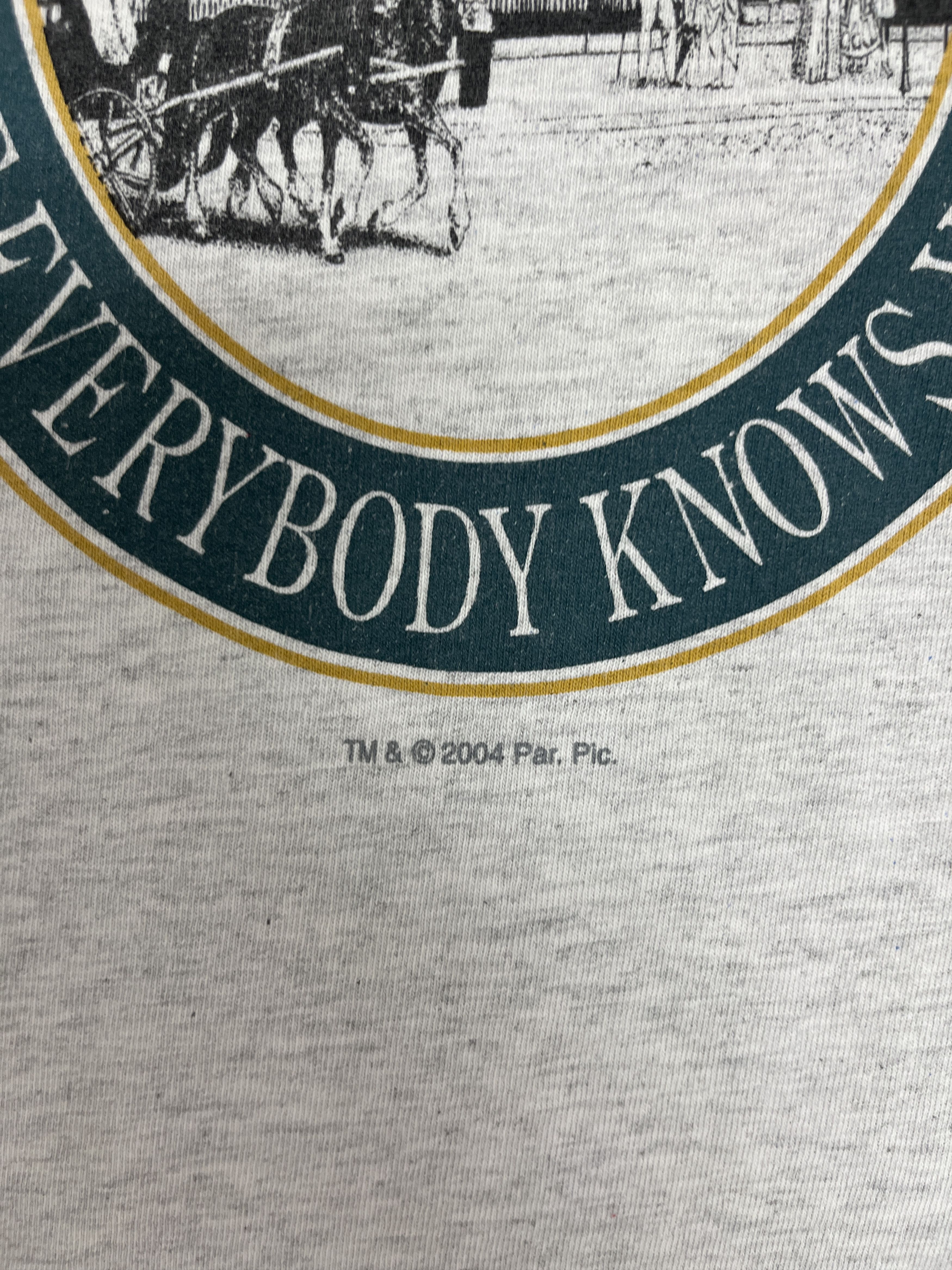 Vintage Cheers Where Everybody Knows Your Name Vintage T-Shirt Tee Size US M / EU 48-50 / 2 - 3 Thumbnail