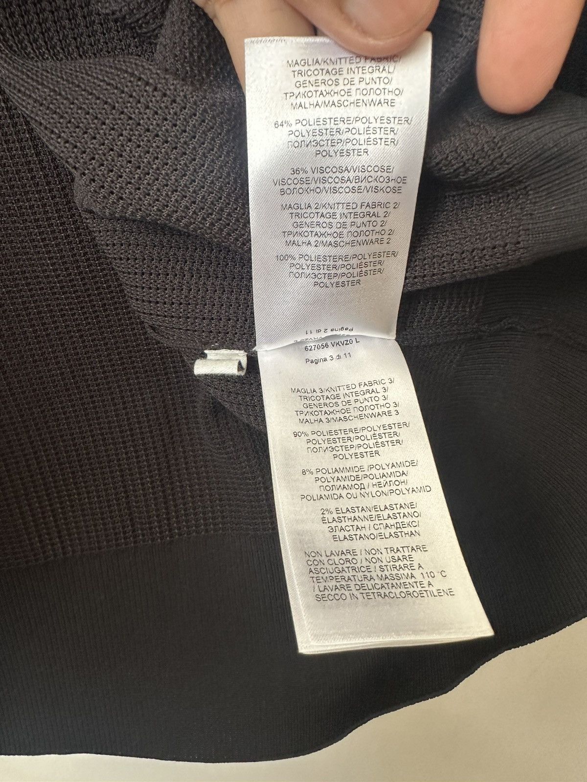 Bottega Veneta BOTTEGA VENETA Technical piqué knitted shirt Size US L / EU 52-54 / 3 - 12 Thumbnail