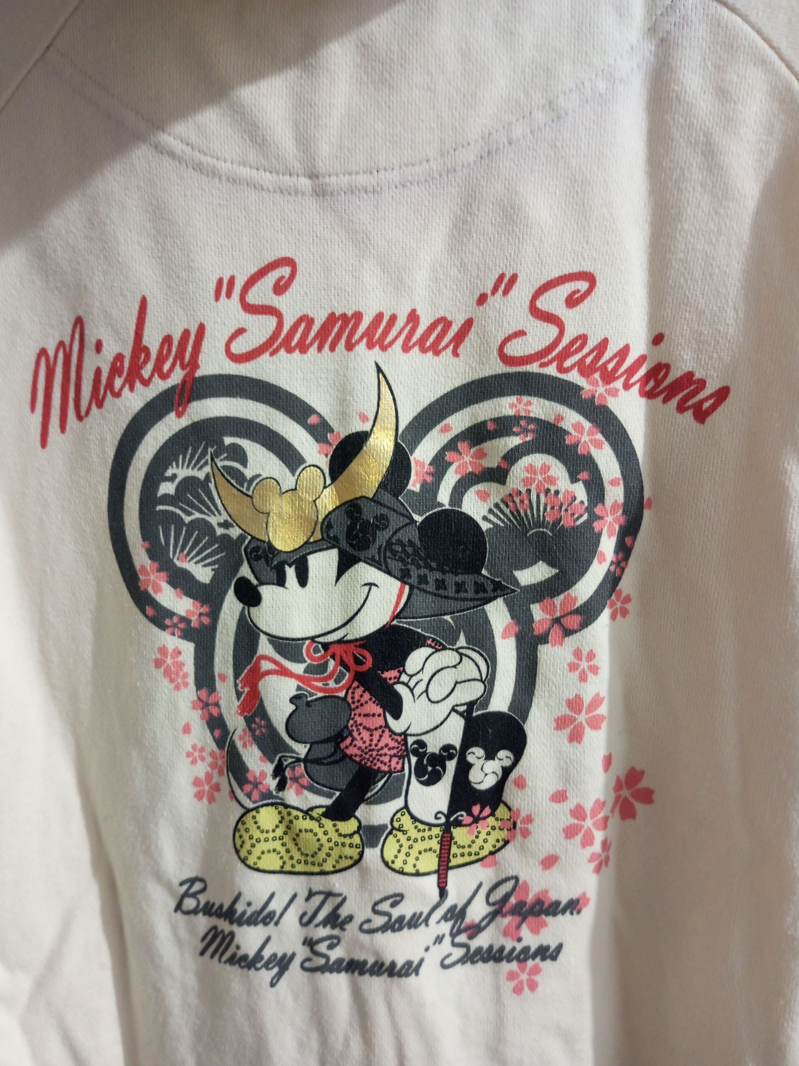 Japanese Brand Vintage disney mickey samurai session hoodie Size US L / EU 52-54 / 3 - 4 Thumbnail