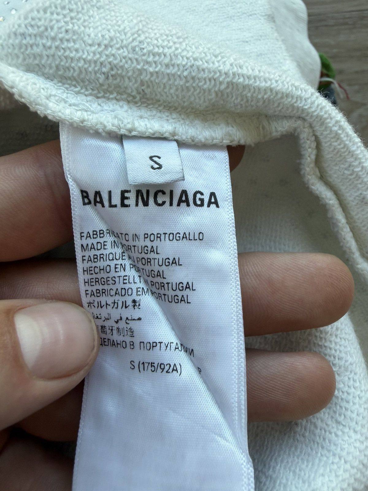 Balenciaga Balenciaga Rhinestone Zip up Size US M / EU 48-50 / 2 - 6 Thumbnail