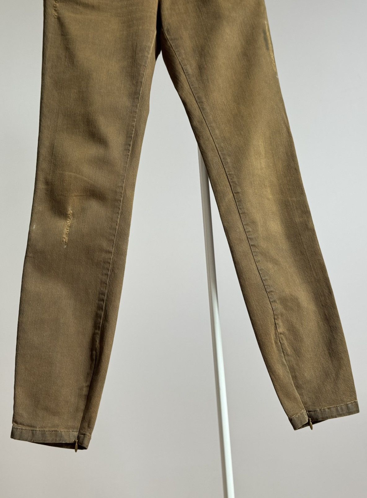 Dolce & Gabbana Dolce Gabbana Jeans 26 Brown Polyester Stretch Pants Vintage Size 26" / US 2 / IT 38 - 12 Thumbnail