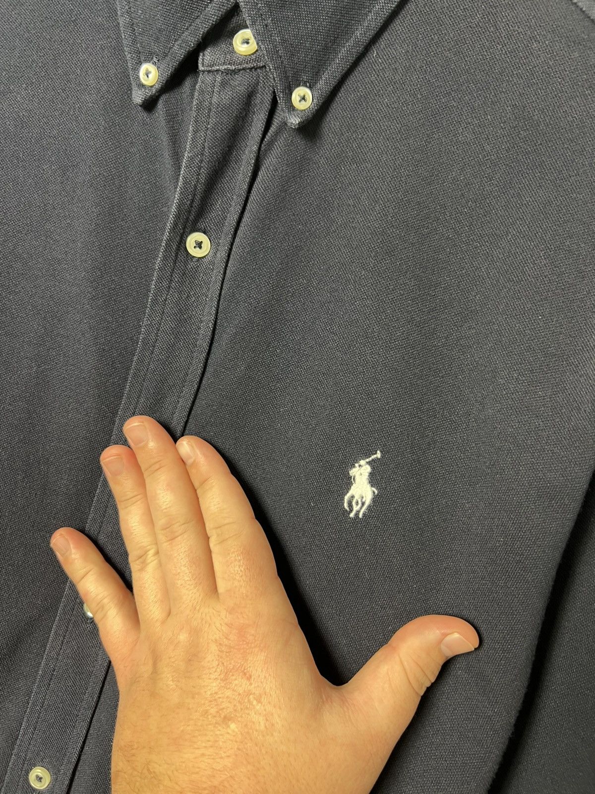 Polo Ralph Lauren Polo Ralph Lauren UltraLight Pique Featherweight Mesh Shirt Size US L / EU 52-54 / 3 - 7 Thumbnail