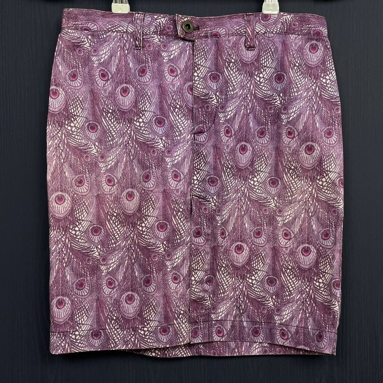 Hysteric Glamour × Japanese Brand × Vintage 🇯🇵’90s HYSTERIC GLAMOUR Peacock Skirt Size 27" / US 4 / IT 40 - 1 Thumbnail