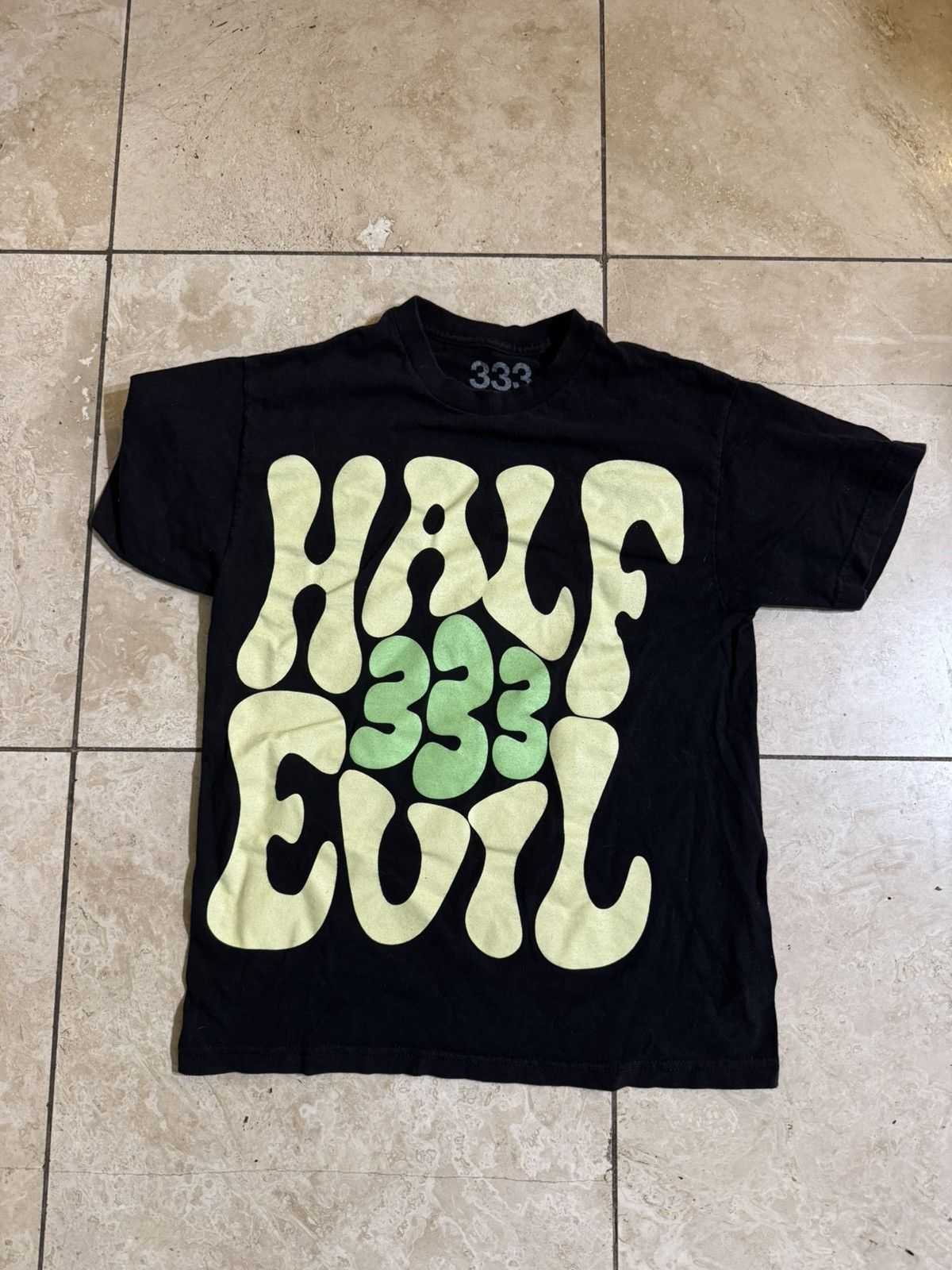 Half Evil 333 Half Evil Big Print T Shirt Men's Size US M / EU 48-50 / 2 - 1 Thumbnail