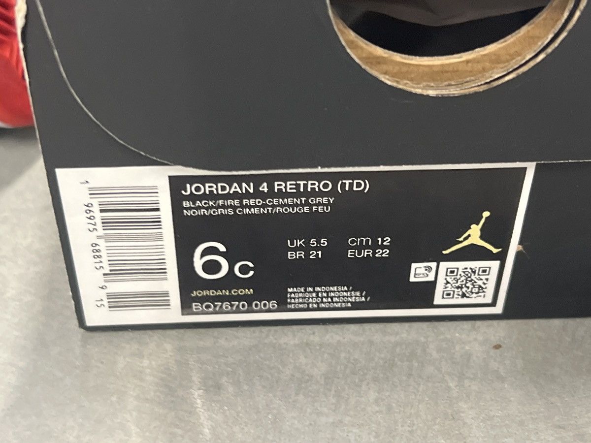 Jordan Brand Jordan 4 reimagined bred Size US 6 / EU 39 - 8 Thumbnail