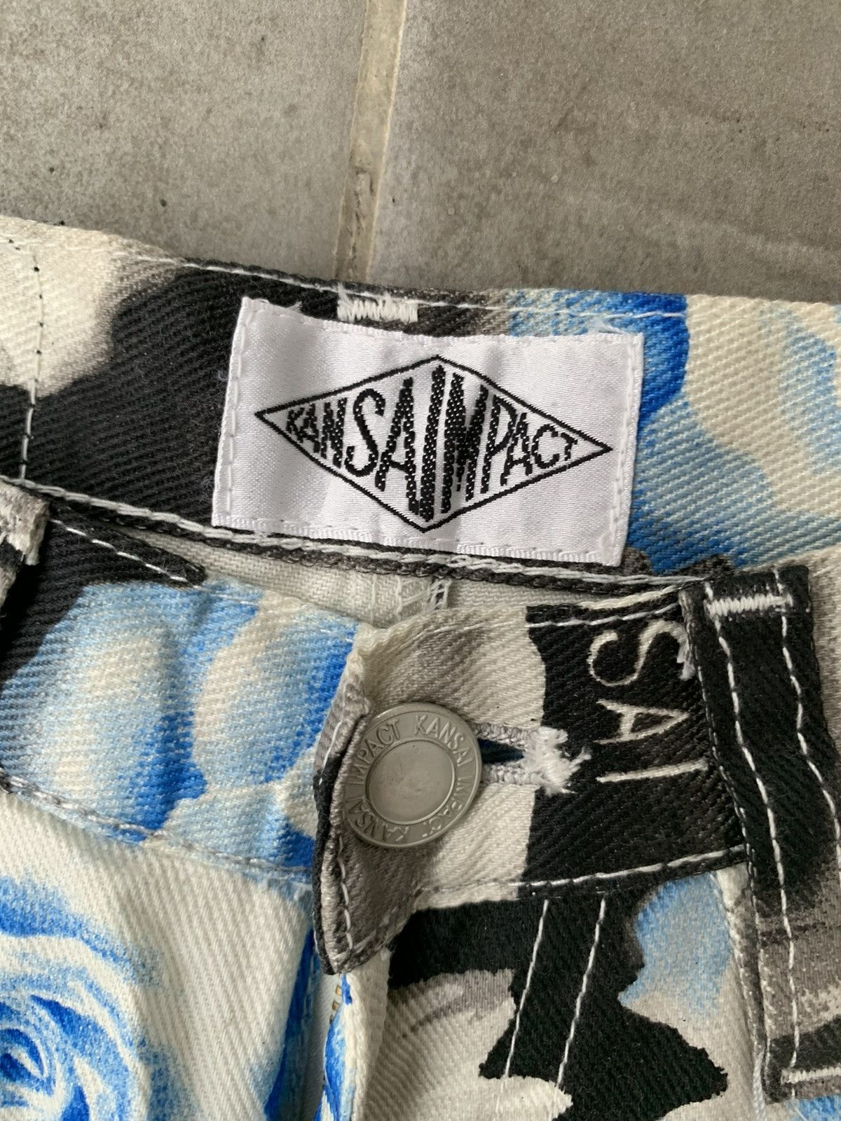 Kansai Yamamoto Deadstock Condition Kansai Impact Floral Pants Size 25" / US 0 / IT 36 - 4 Thumbnail