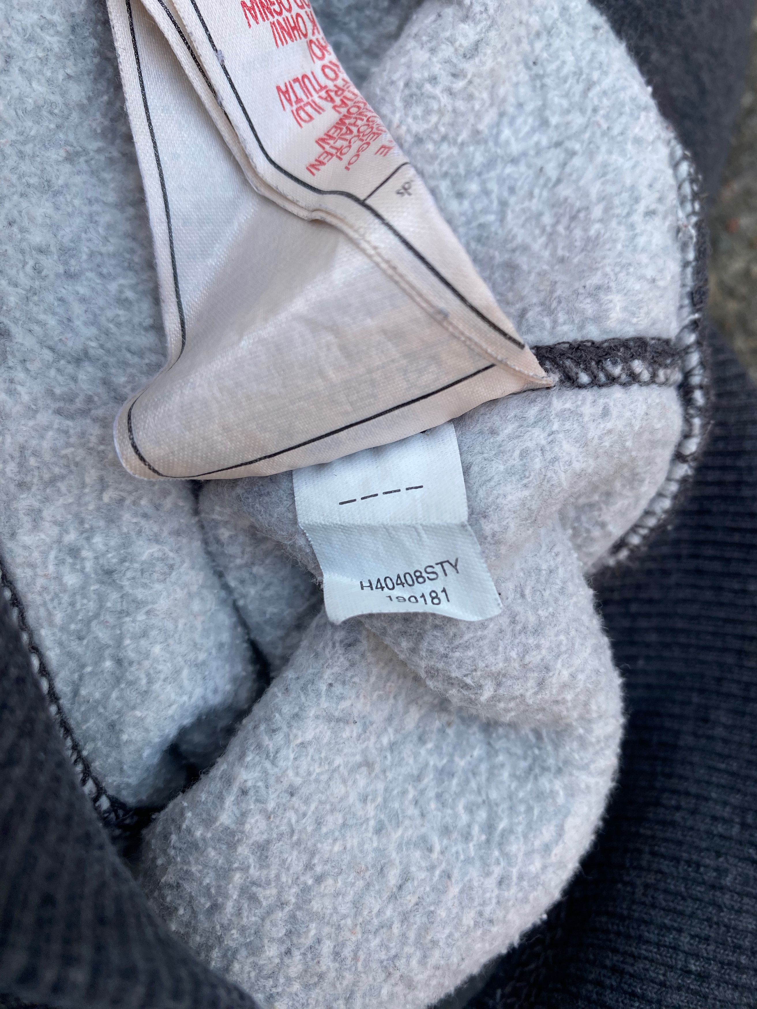 Nike × Vintage Vintage Nike Small Swoosh Distressed hoodie Silver Tag Y2K Size US S / EU 44-46 / 1 - 10 Thumbnail