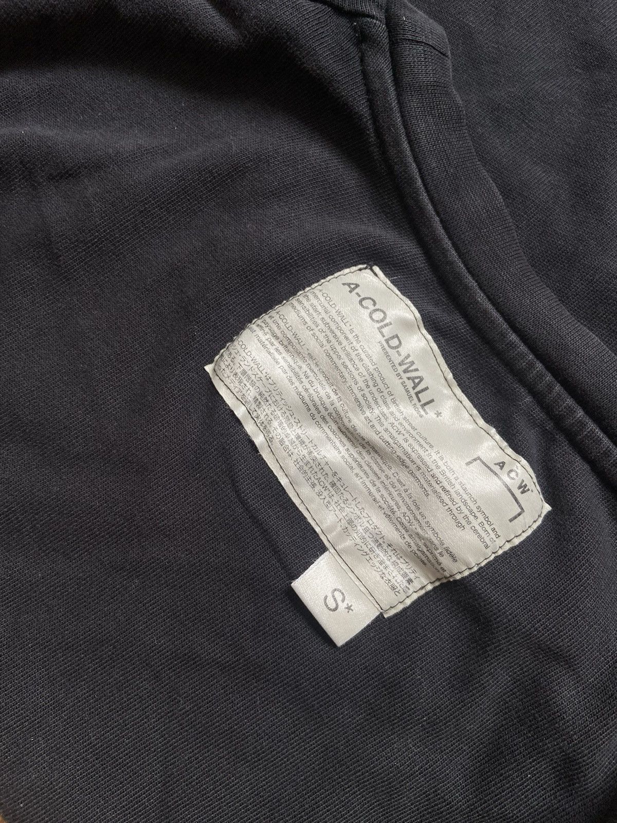 A-COLD-WALL* T-Shirt A Cold Wall Center Logo Tee Over Size Size US S / EU 44-46 / 1 - 6 Thumbnail