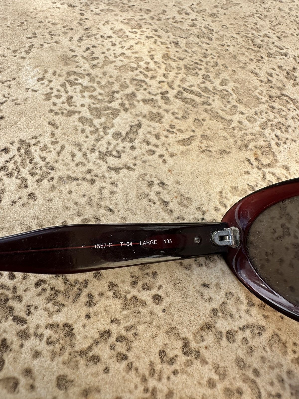 Sergio Tacchini × Vintage Sergio Tacchini Red Sunglasses 1557 Vintage Size ONE SIZE - 5 Thumbnail