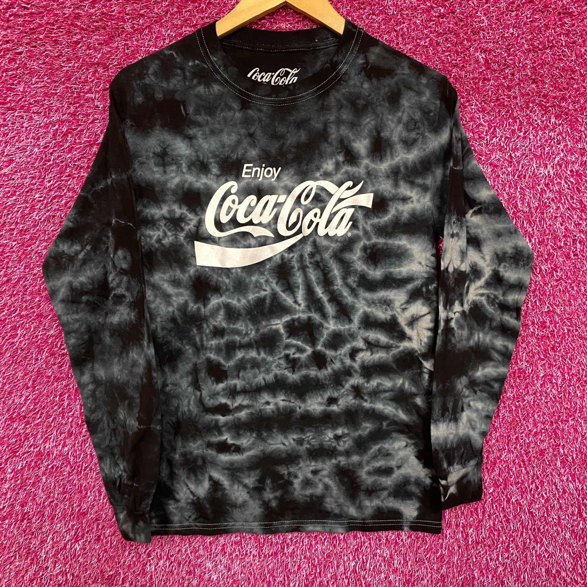 Coca Cola Enjoy Coca-Cola Promo Long Sleeve Tie Dye T-Shirt Small Size US S / EU 44-46 / 1 - 1 Thumbnail