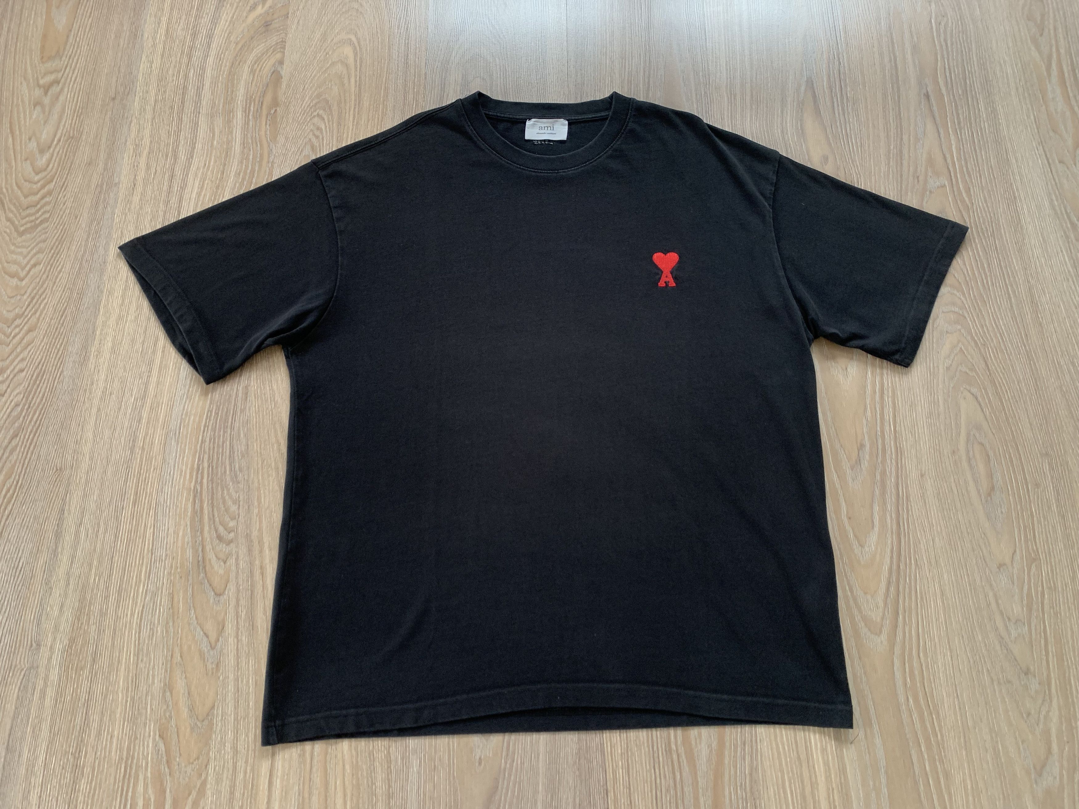 AMI AMI Alexandre Mattiussi Black T-shirt Size US XXL / EU 58 / 5 - 2 Thumbnail