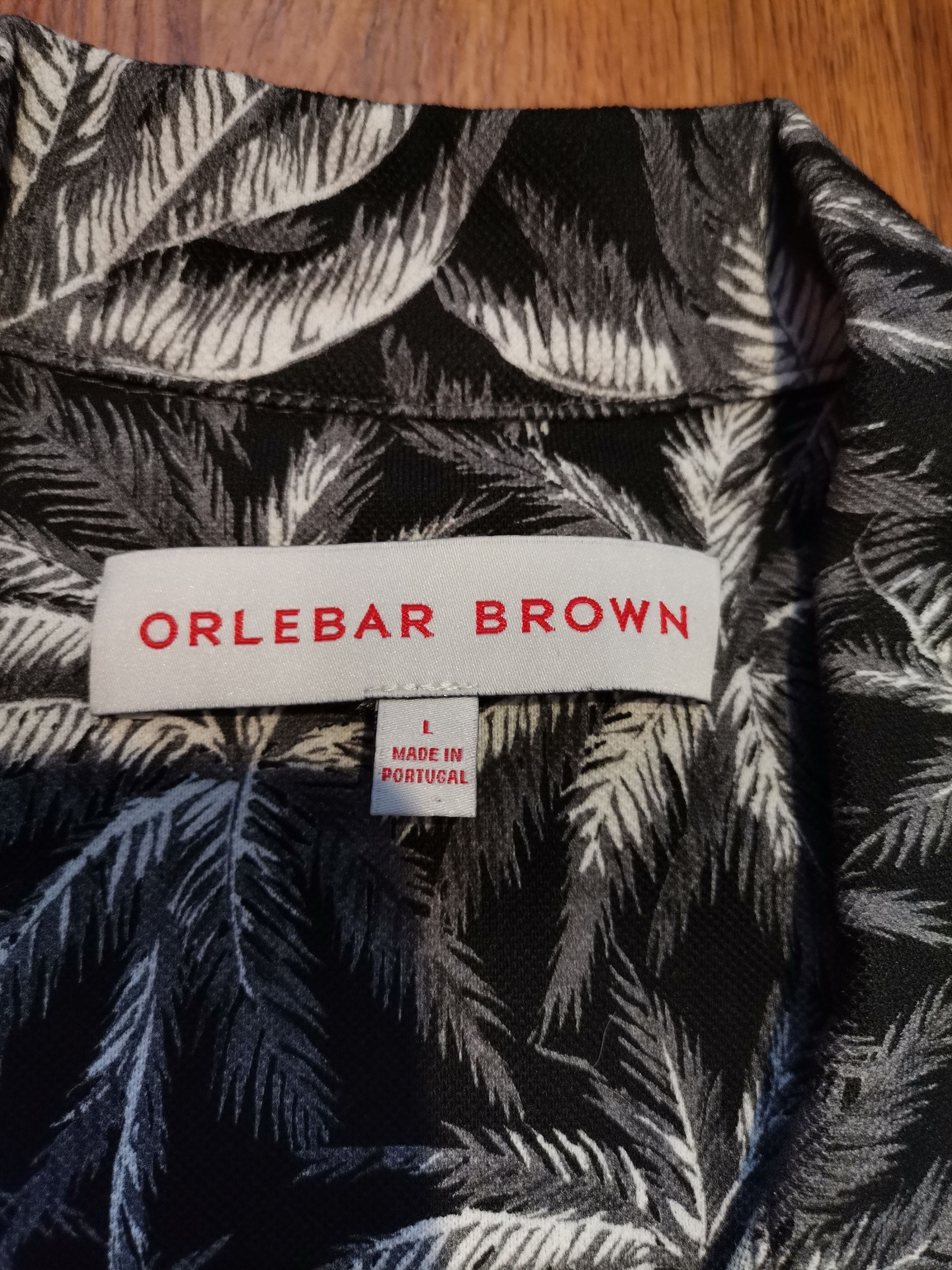 Orlebar Brown Orlebar Brown Floral Hawaiian Polo Size US L / EU 52-54 / 3 - 3 Thumbnail