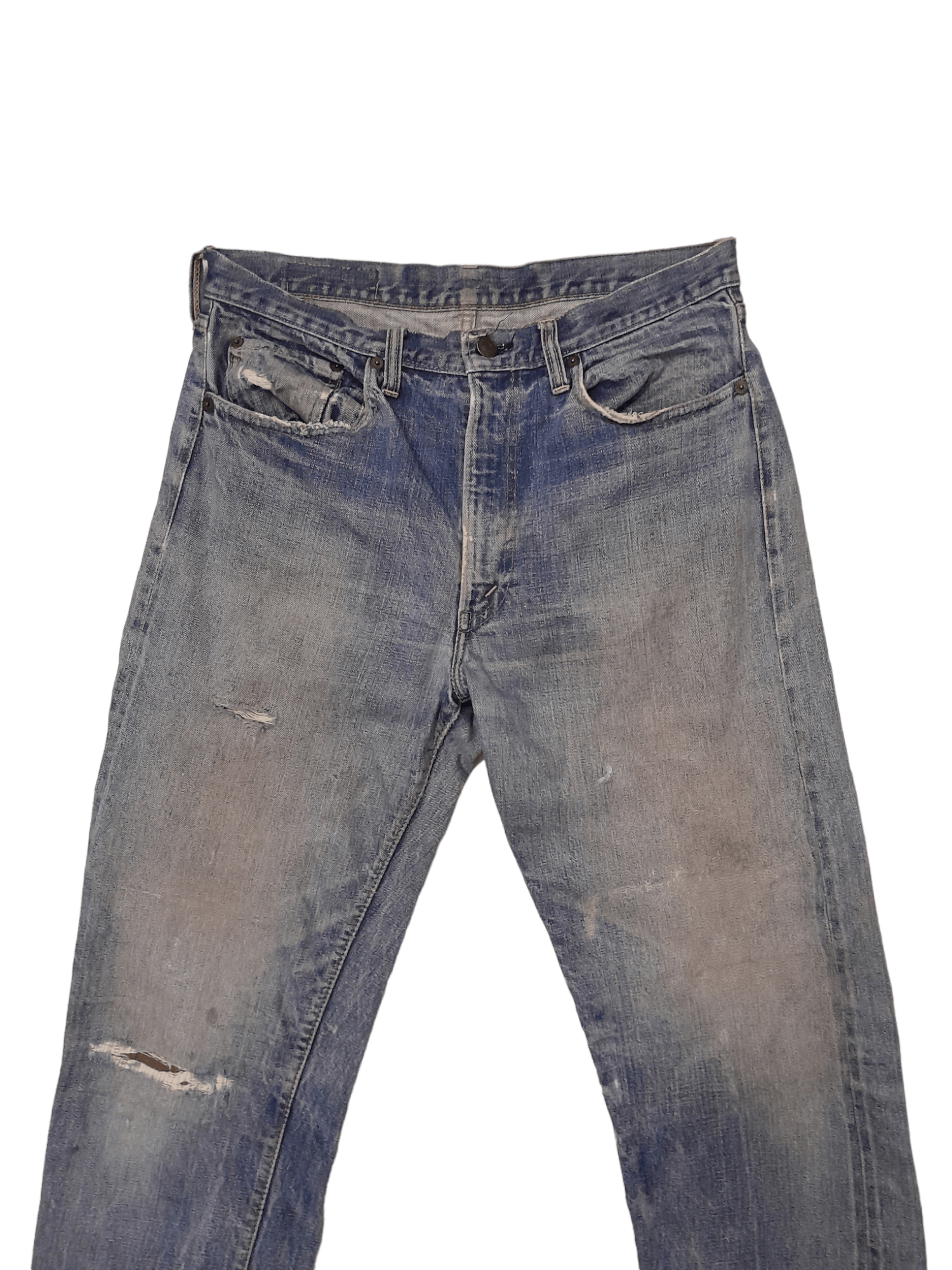 Levi's 60s Levis 502 Selvedge Big E Button #5 Denim (F247) W32 Size US 32 / EU 48 - 6 Thumbnail