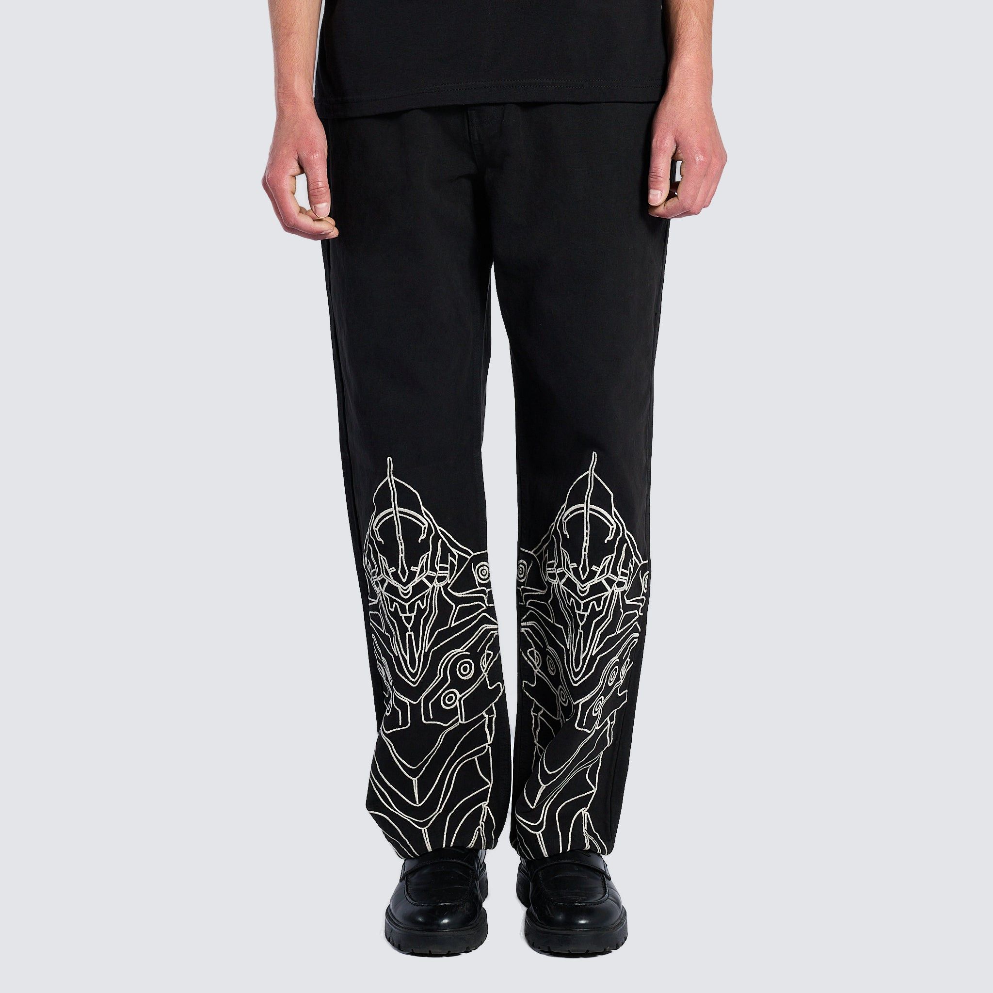 Pleasures Pleasures x Evangelion Embroidered Work Pants Size 30 Size US 30 / EU 46 - 3 Thumbnail
