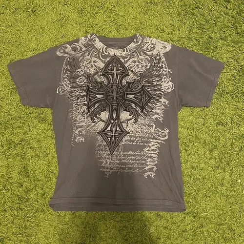 Japanese Brand Hirase x Hada #12 Y2K T-Shirt Vintage Back Wing Graphic Size US M / EU 48-50 / 2 - 7 Thumbnail