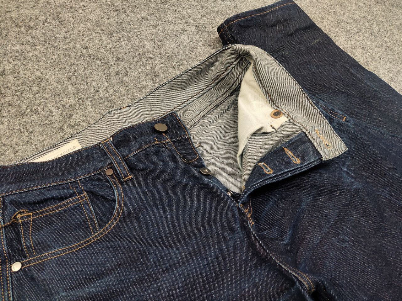 King & Tuckfield King & Tuckfield 13oz Japan Handcrafted Selvedge Denim Jeans Size US 30 / EU 46 - 13 Thumbnail