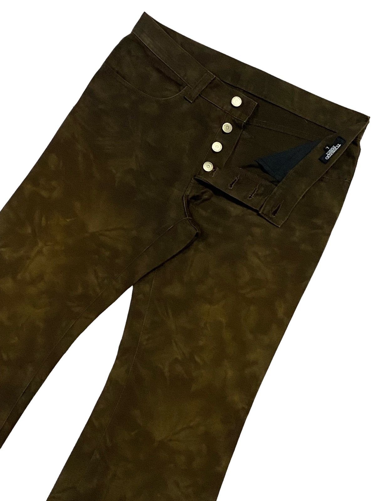 Tornado Mart Rare‼️Vintage Tornado Mart flare Brown Pants Size US 31 - 16 Thumbnail