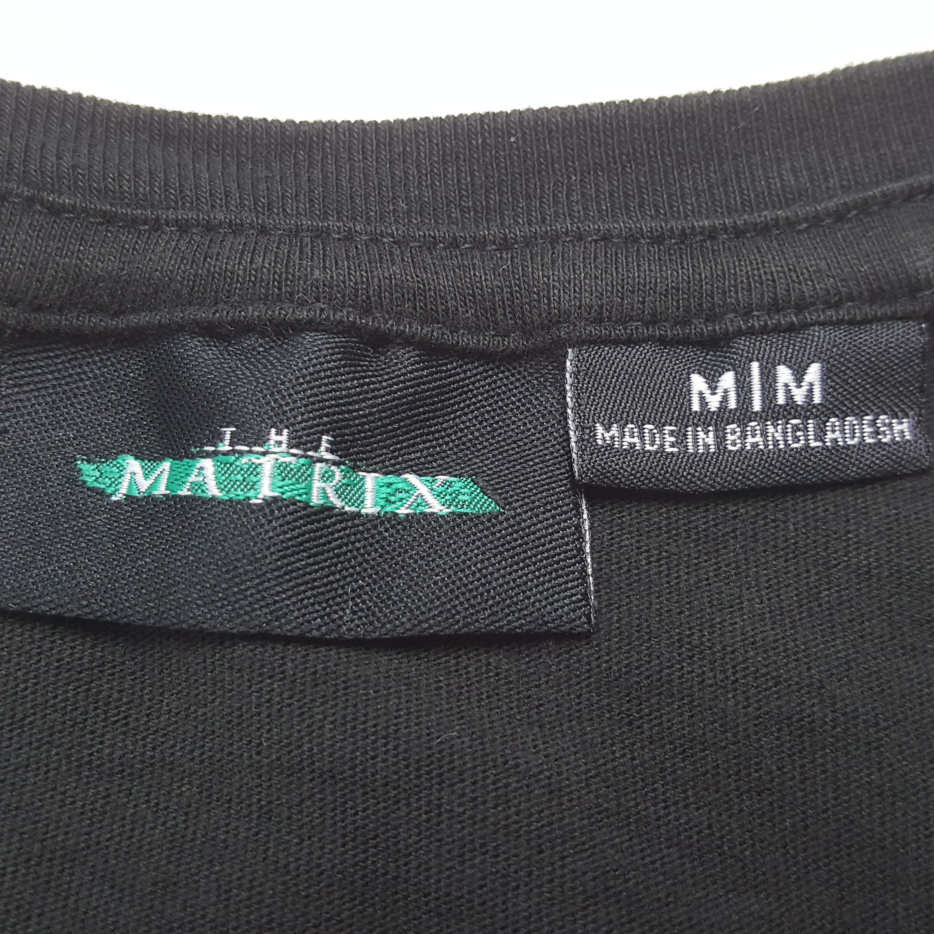 Vintage Vintage MATRIX American Science Fiction T-shirt C285N39 Size US M / EU 48-50 / 2 - 4 Thumbnail