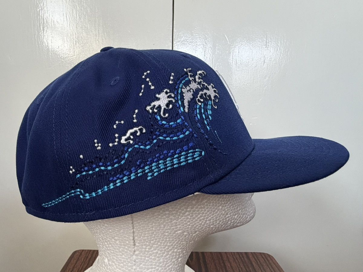New Era NEW ERA 59FIFTY LOS ANGELES DODGERS CAP HAT MLB TONAL WAVE 8 Size ONE SIZE - 6 Thumbnail