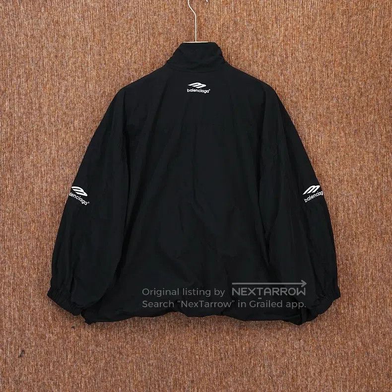 Balenciaga Balenciaga 3B Embroidered Logo Turn-up School Jacket Size US XS / EU 42 / 0 - 2 Thumbnail
