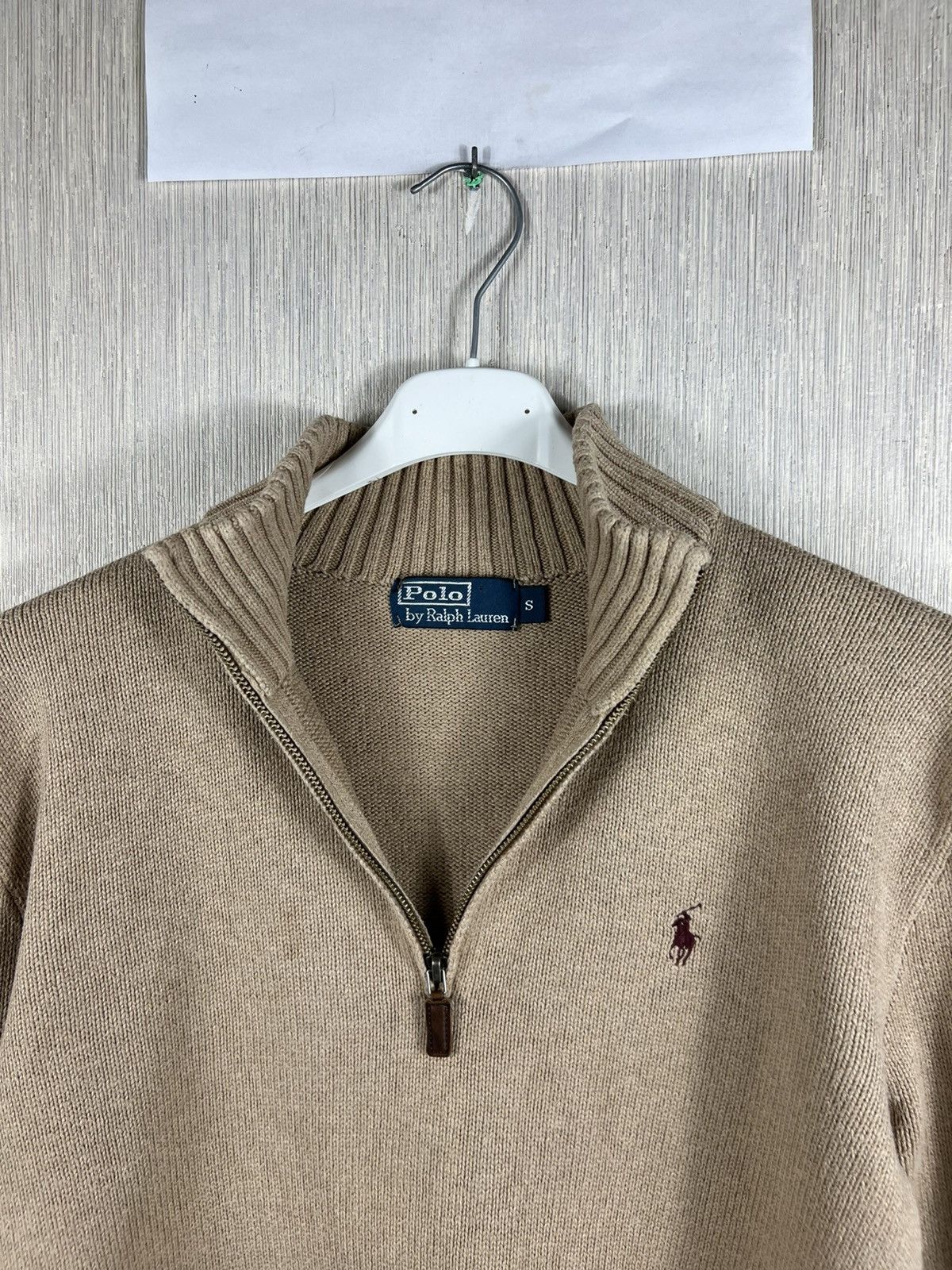Polo Ralph Lauren Vintage 90s Polo by Ralph Lauren quarter zip knitted sweater Size US S / EU 44-46 / 1 - 15 Thumbnail