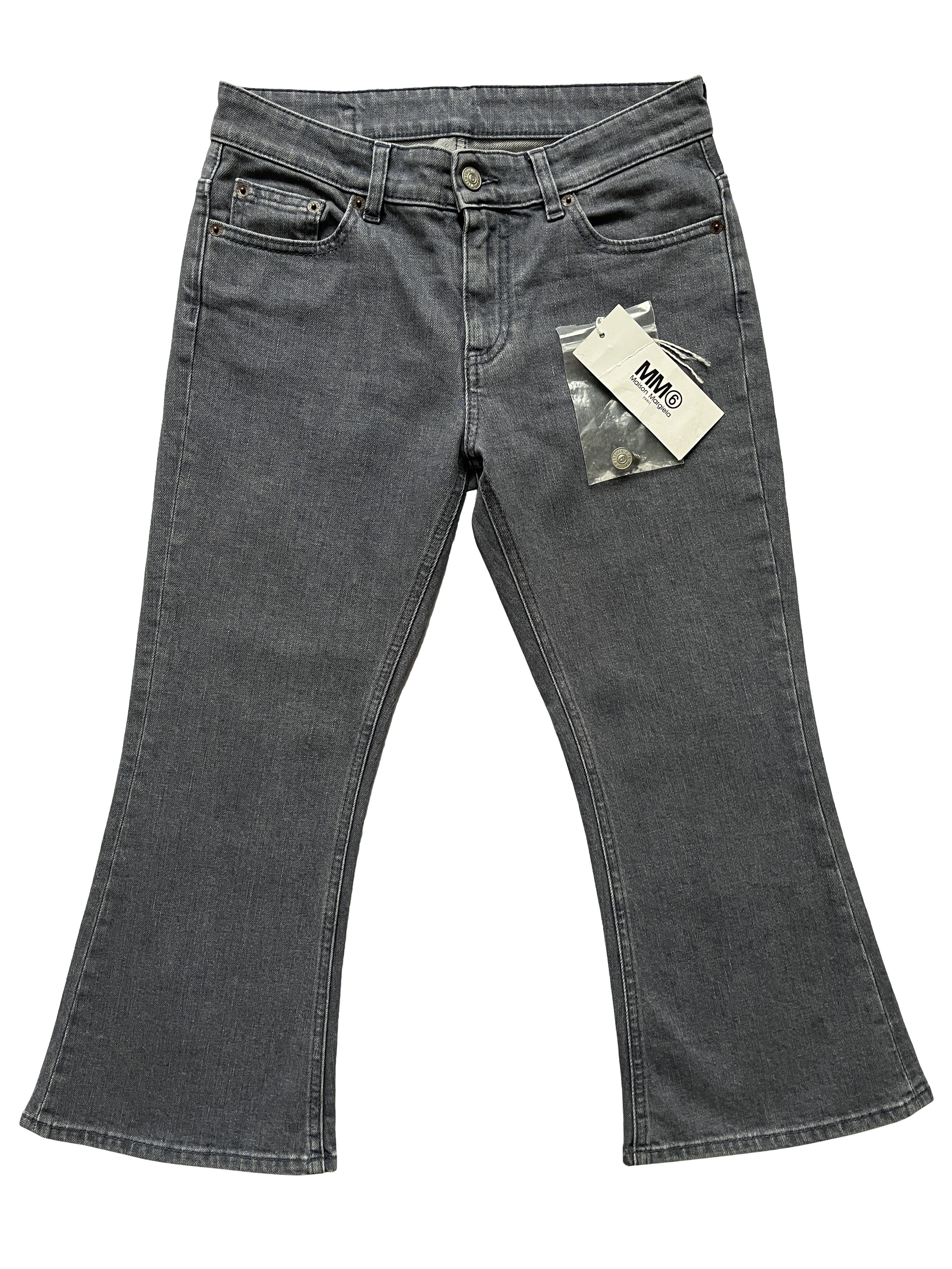 Maison Margiela ⚡️QUICK SALE⚡️2020 Margiela MM6 Cropped Flared Jeans Pants Size 30" / US 8 / IT 44 - 1 Thumbnail