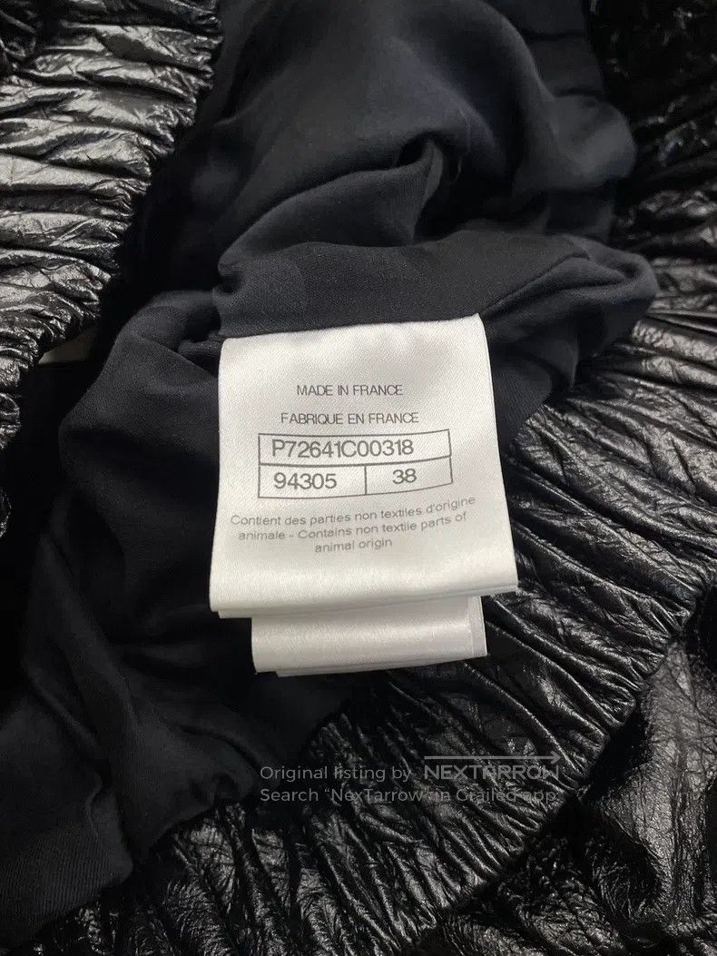 Chanel Chanel Black short leather jacket Size XS / US 0-2 / IT 36-38 - 5 Thumbnail