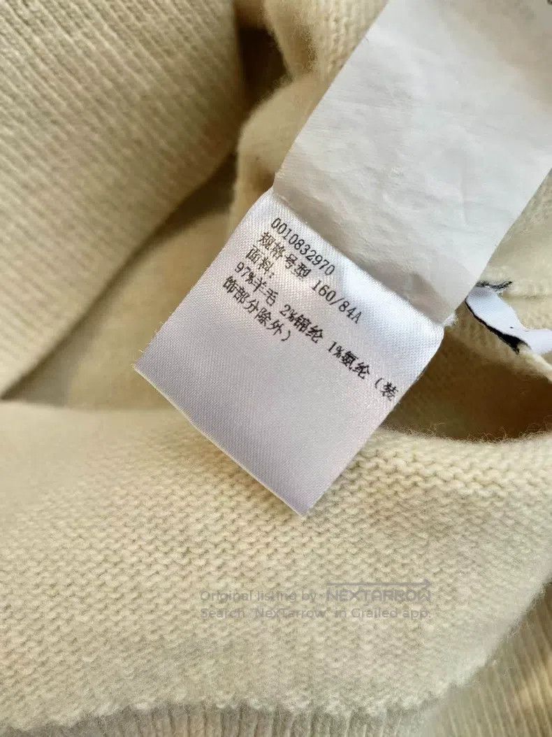 Loewe Loewe Wool Deer Logo Embroidered Knitted Sweater Size S / US 4 / IT 40 - 5 Thumbnail