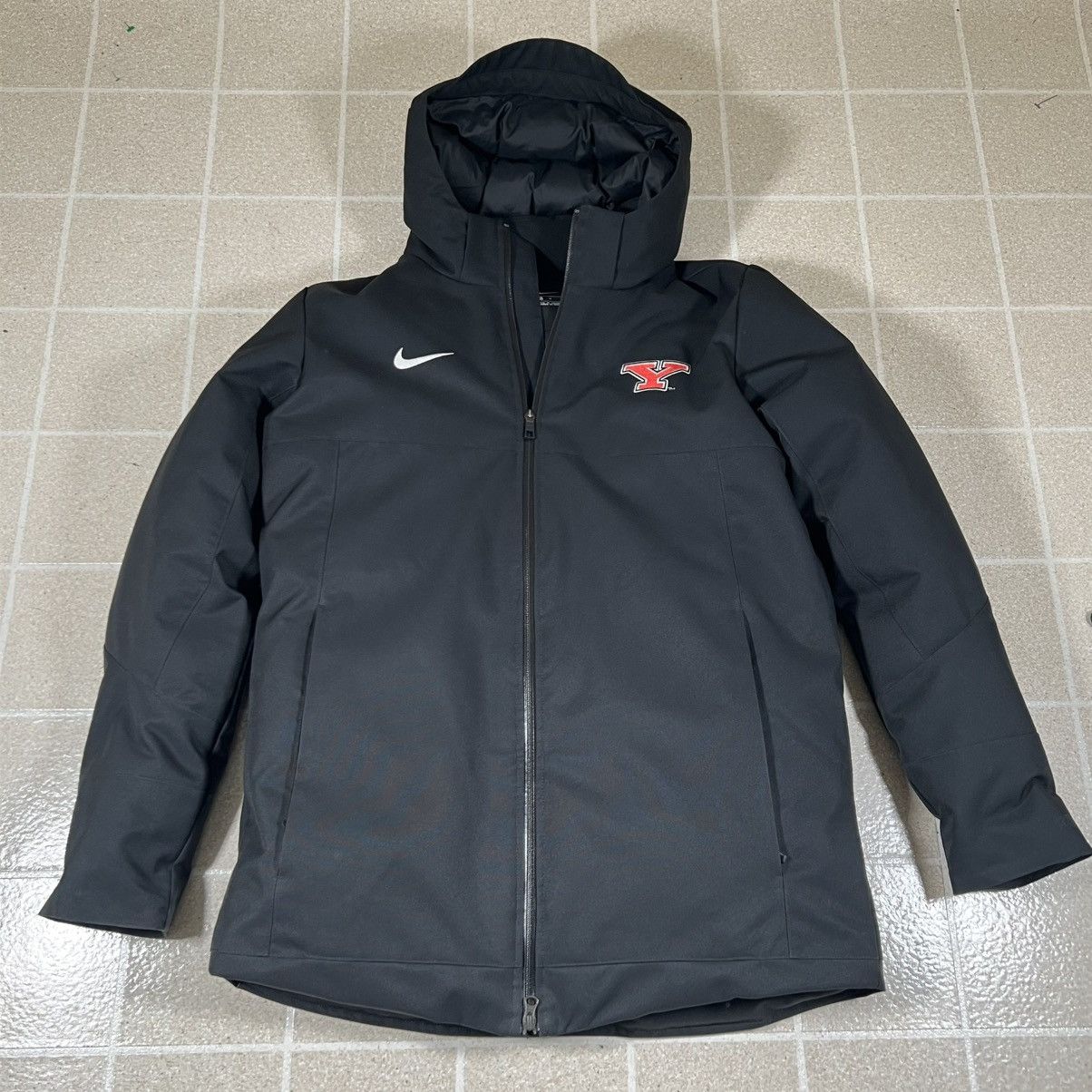 Nike Nike 550 Duck Down Parka Winter Coat Black Men's Sz M Size US M / EU 48-50 / 2 - 1 Thumbnail