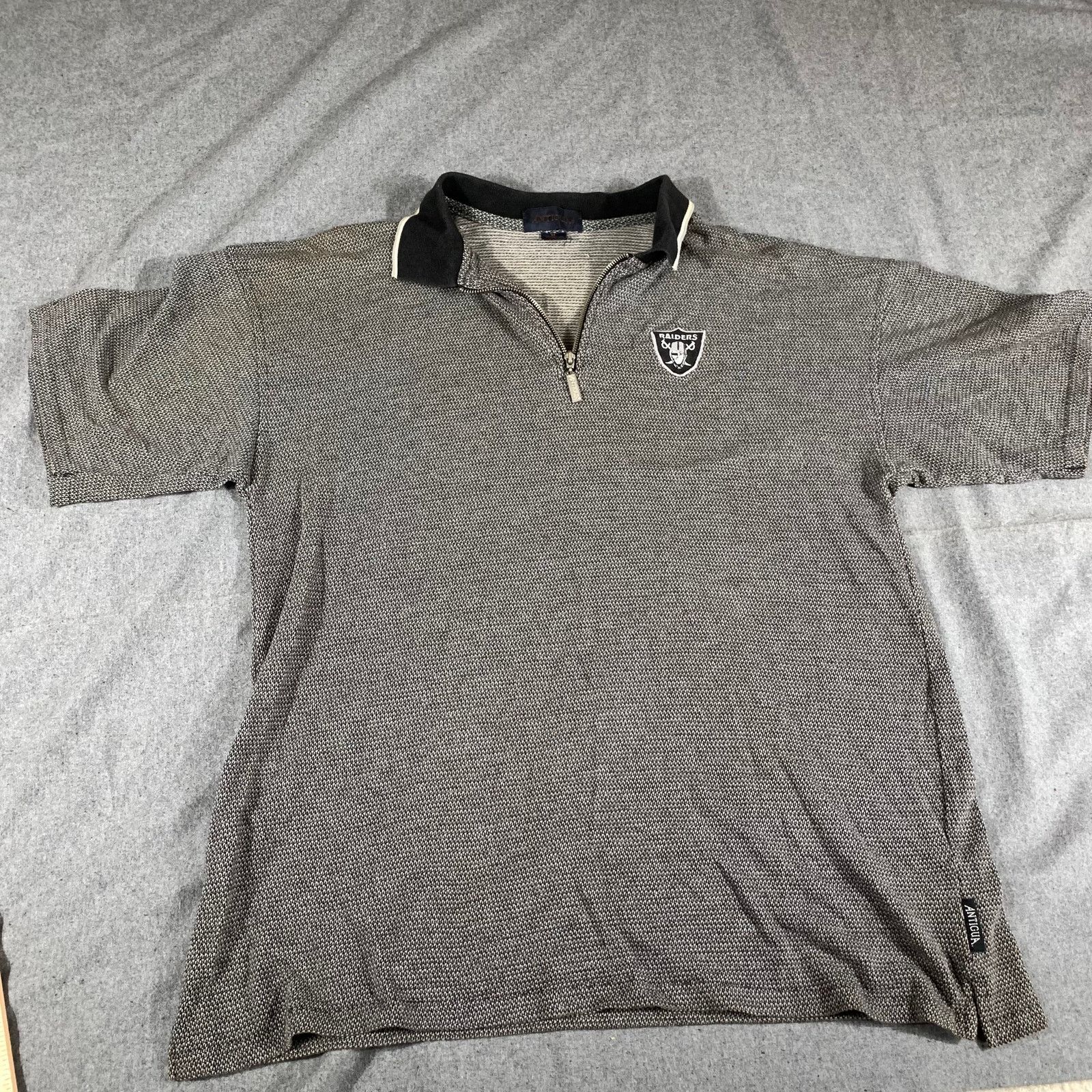Antigua Antigua RAIDERS Shirt Adult Extra Large Gray Size US XL / EU 56 / 4 - 1 Thumbnail