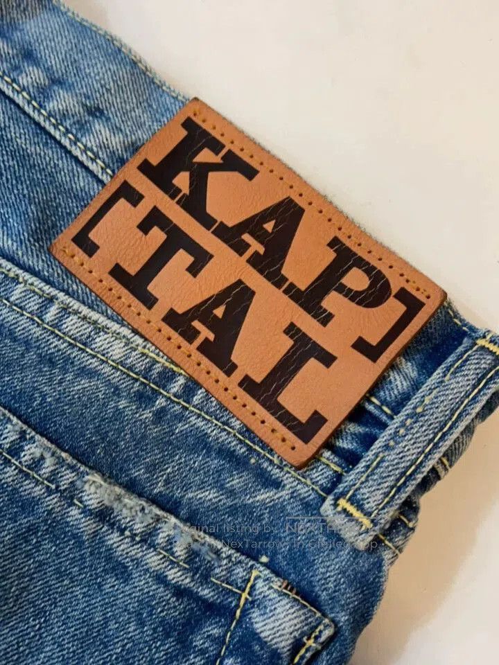 Kapital unique kapital gemstone embellished jeans. Size US 30 / EU 46 - 4 Thumbnail