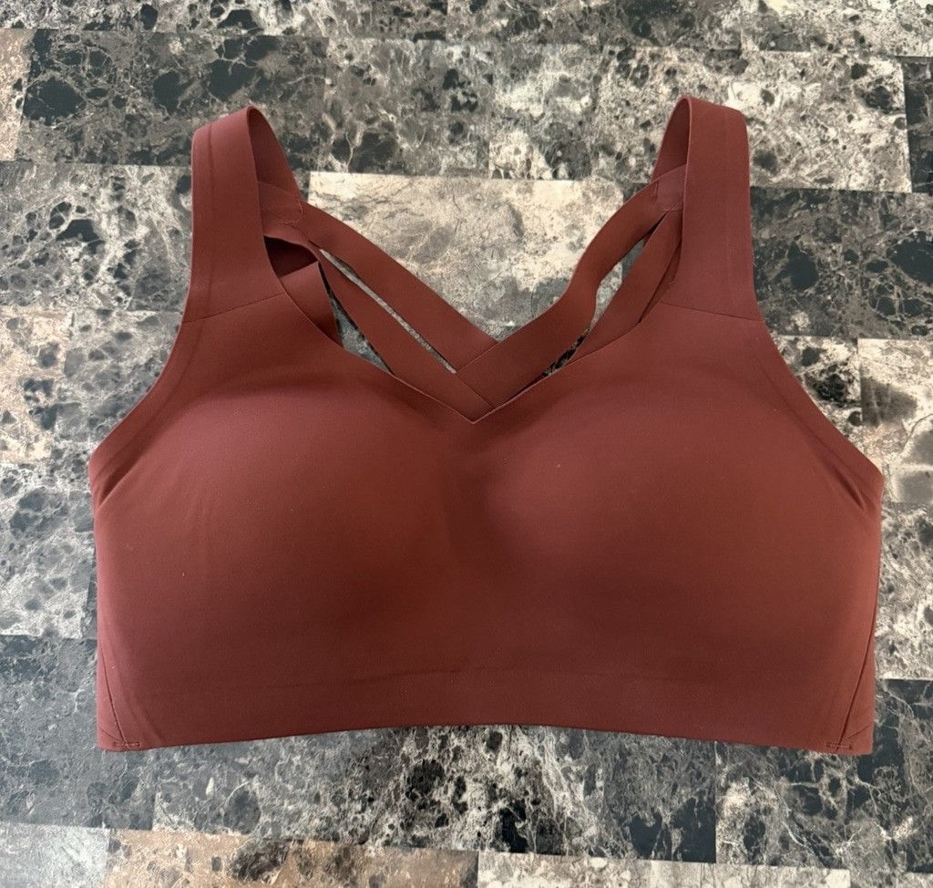 Lululemon LULULEMON ENLITE WEAVE BRA DATE BROWN COLOR SIZE 32B NWT Size S / US 4 / IT 40 - 3 Thumbnail