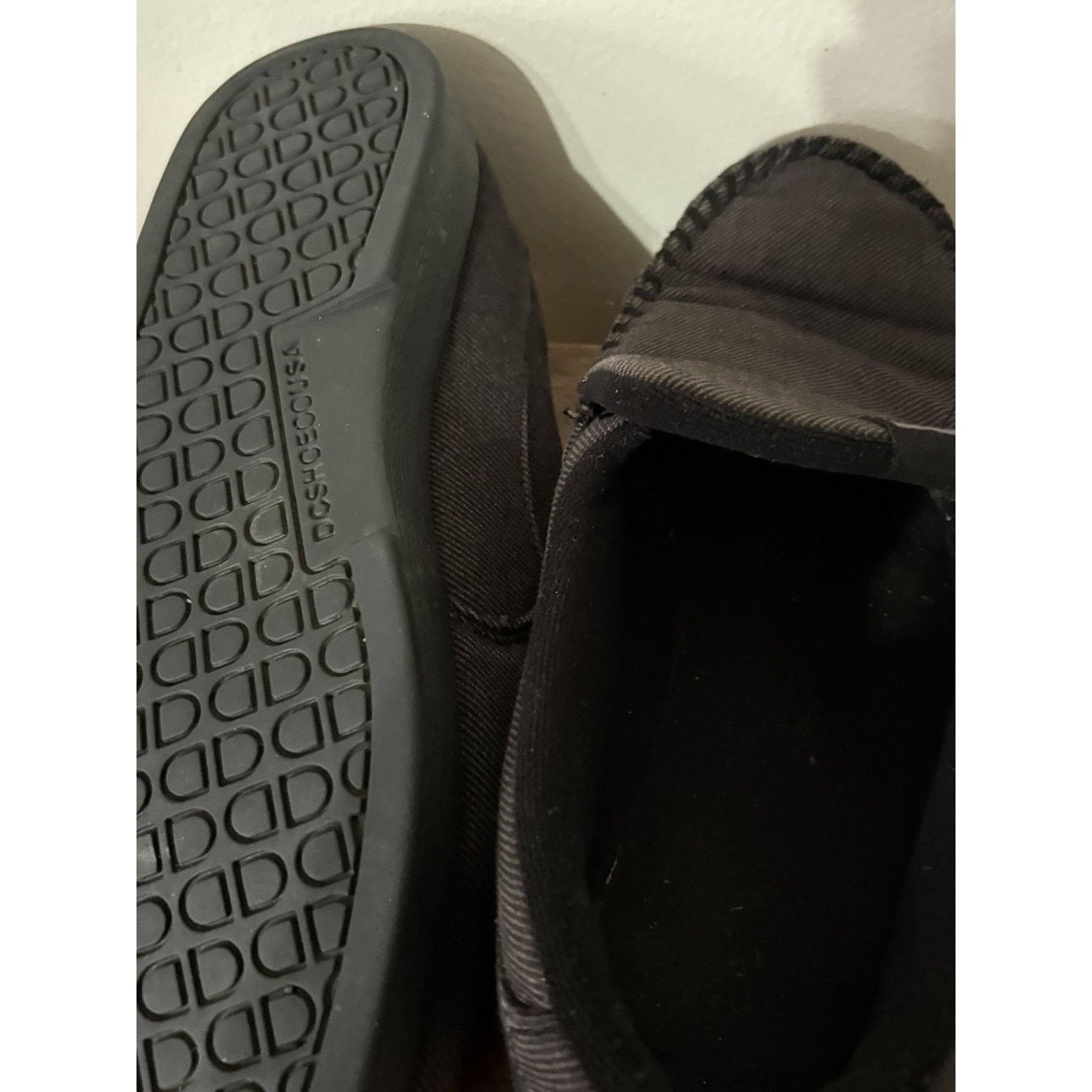 DC DC Mens Villain TX Slipper / Skate Shoe Battleship Size US 10.5 / EU 43-44 - 5 Thumbnail