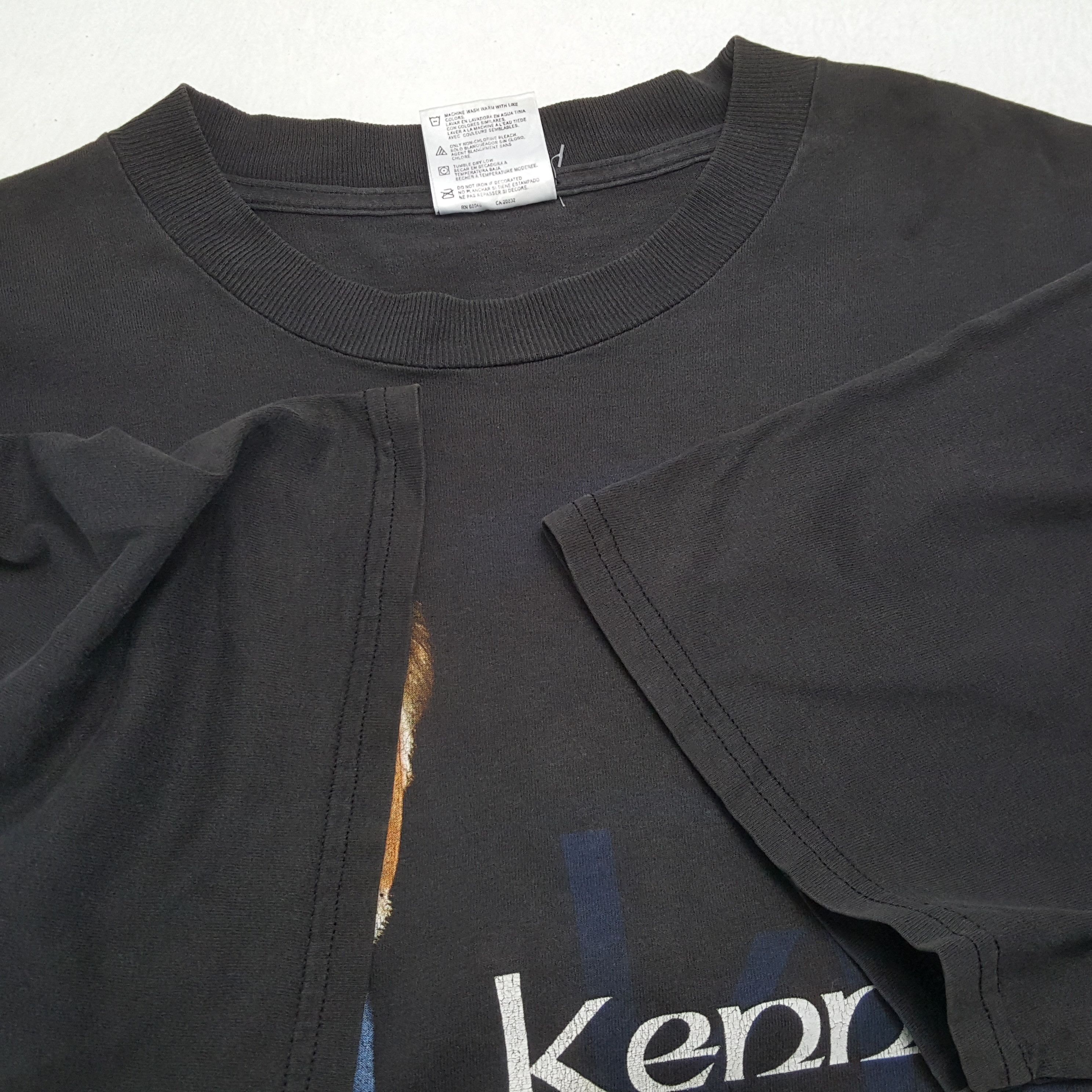 Band Tees × Vintage Vintage 90's KENNY ROGERS American Promotion T-Shirts Size US XL / EU 56 / 4 - 7 Thumbnail