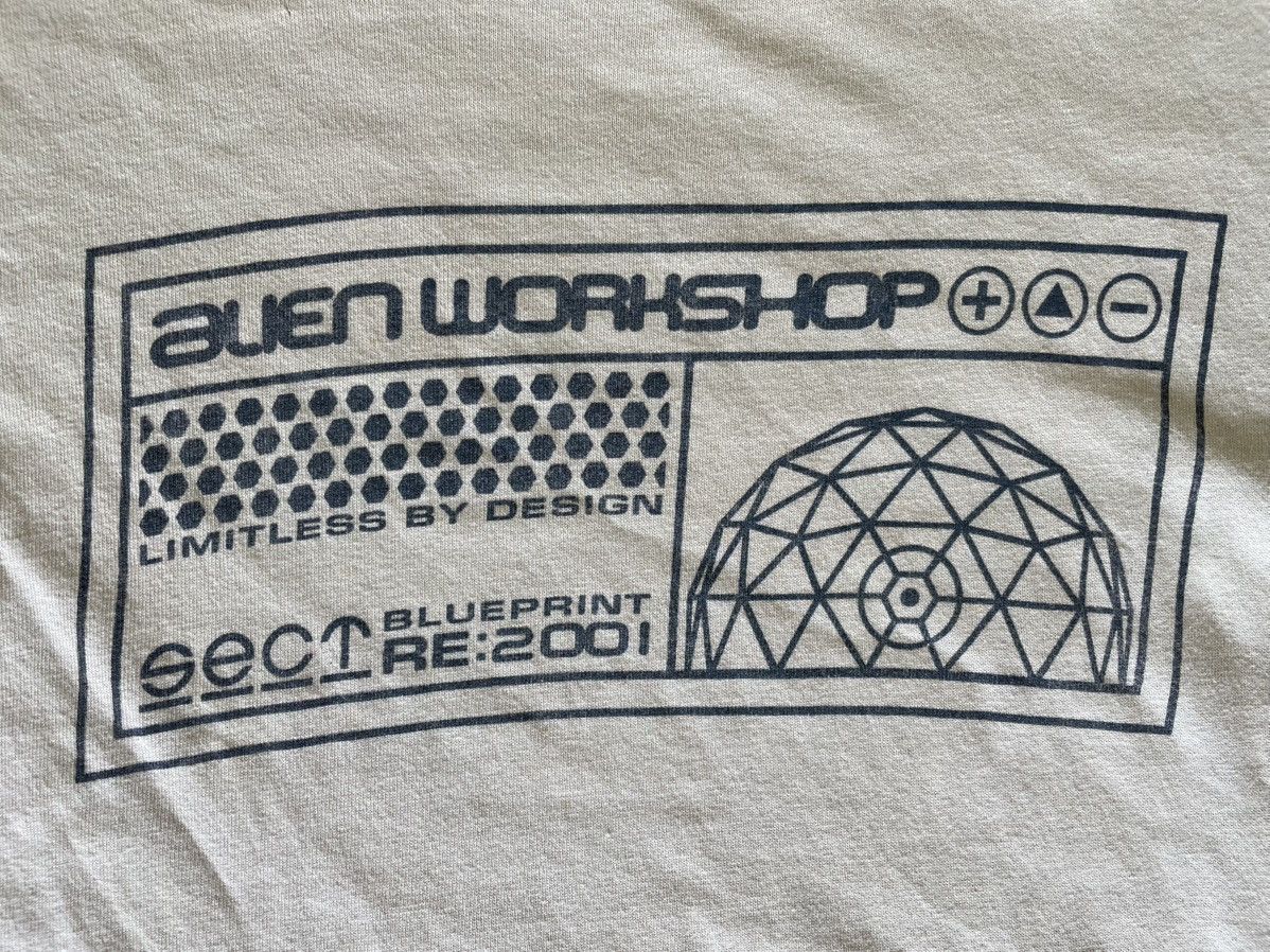 Alien Workshop Y2K Alien Workshop Blueprint Sect RE: 2001 Tee - Made in USA Size US M / EU 48-50 / 2 - 3 Thumbnail