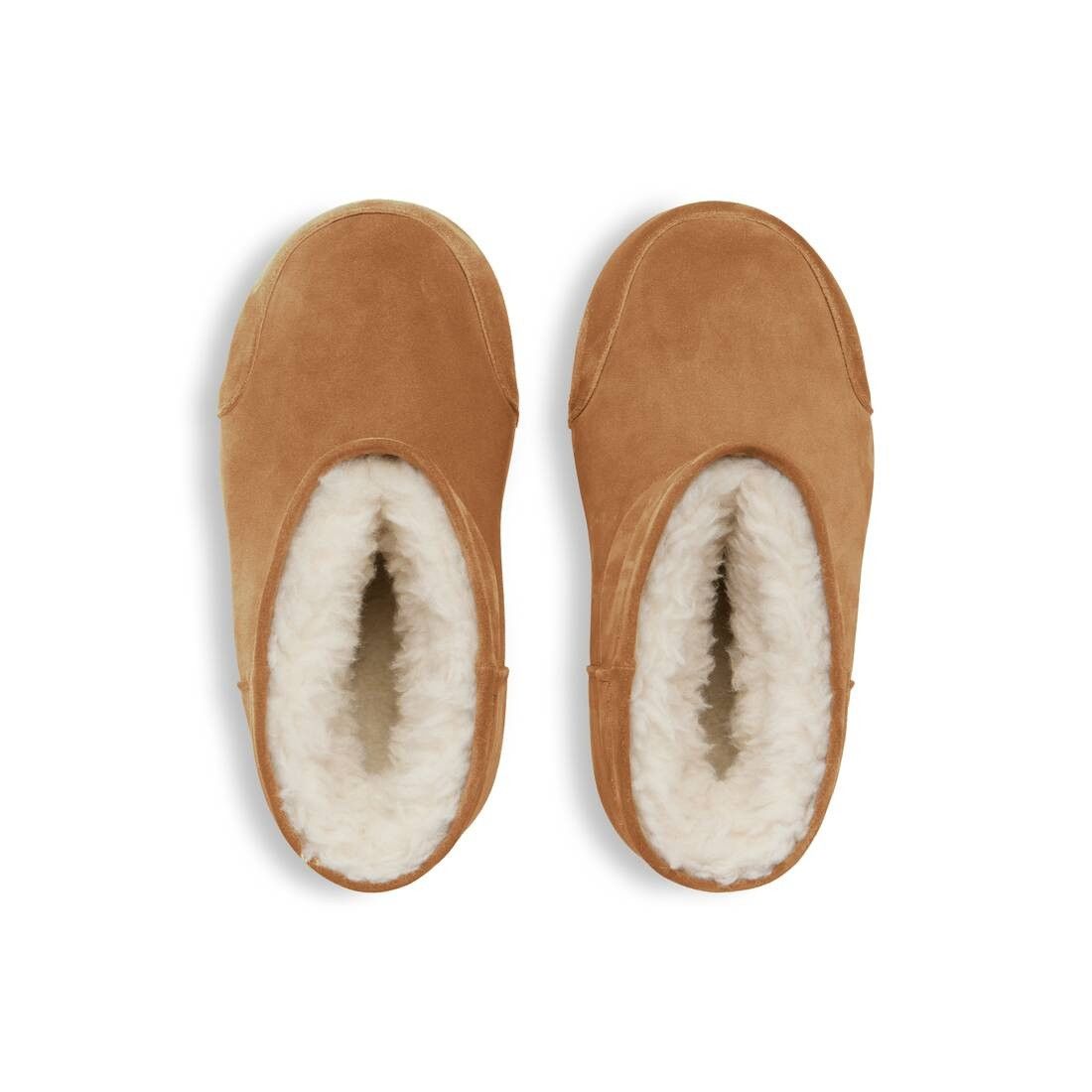 Balenciaga o1w1db11225 Alaska Fur Bootie in Brown Size US 10 / EU 43 - 5 Thumbnail
