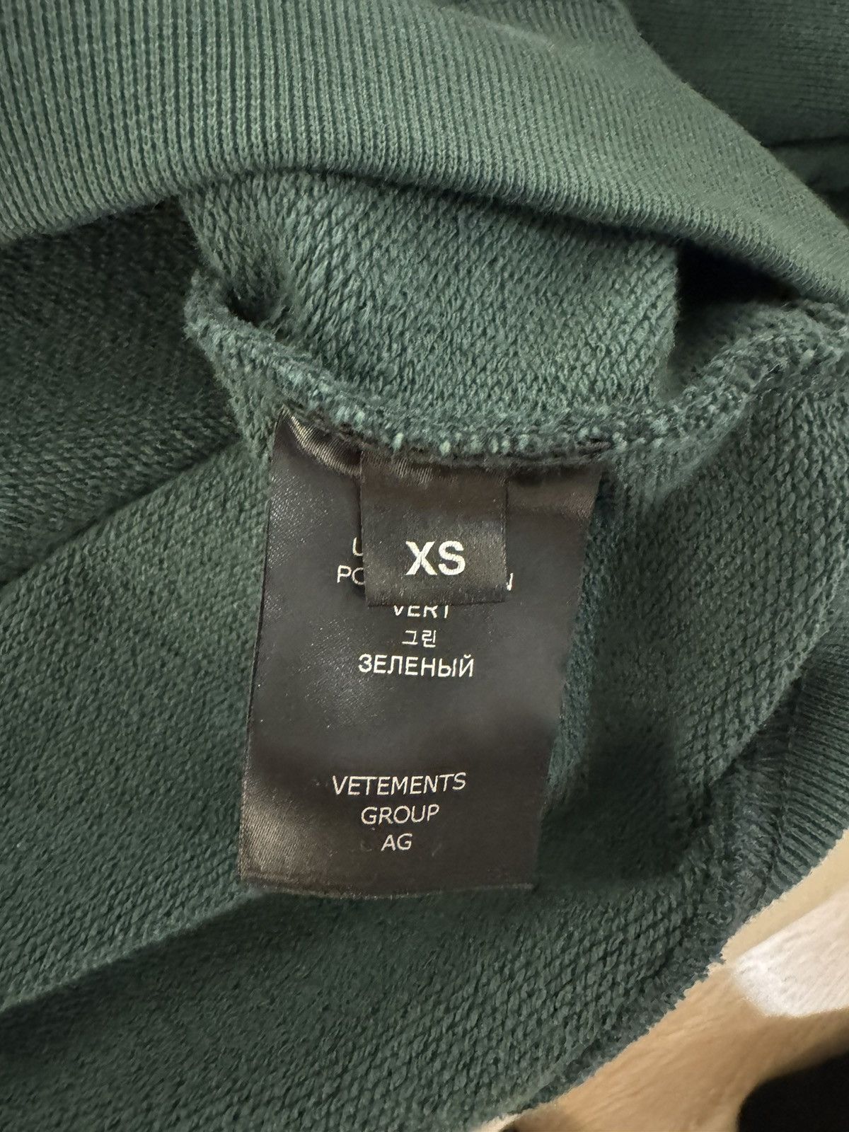 Vetements Vetements Polizei Crewneck Size US L / EU 52-54 / 3 - 4 Thumbnail