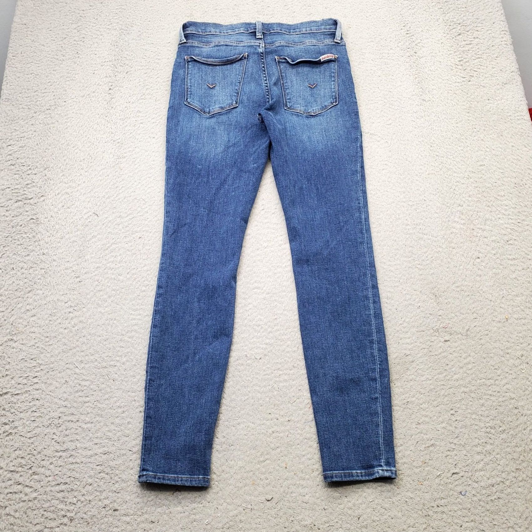 Hudson Hudson Skinny Jeans Women's 26 Blue Denim Cotton Natalie Cas Flat Front Jeans Size 26" / US 2 / IT 38 - 2 Thumbnail