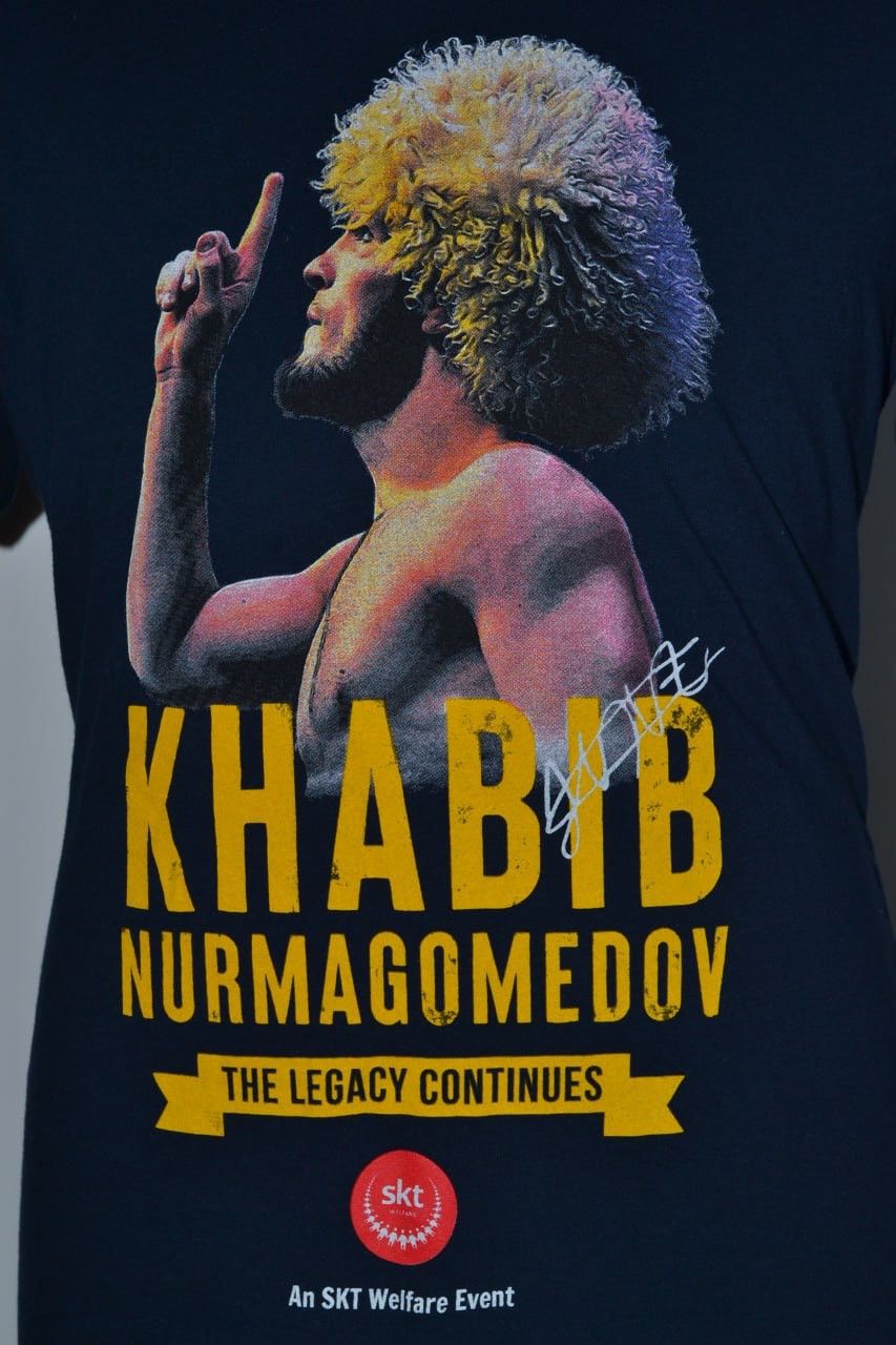 UFC Vintage Khabib Nurmagomedov UFC T Shirt Size US L / EU 52-54 / 3 - 3 Thumbnail