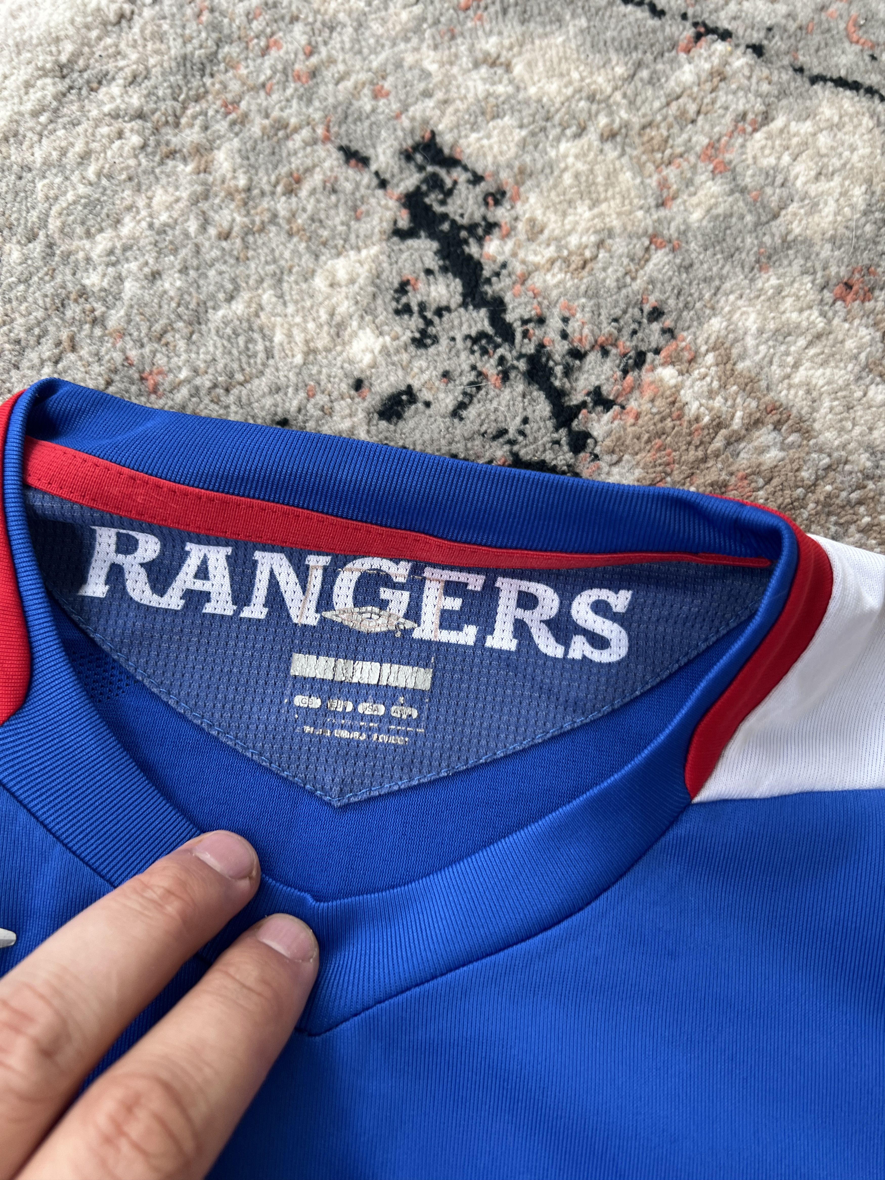 Umbro Umbro Glasgow Rangers Jersey Size US L / EU 52-54 / 3 - 3 Thumbnail