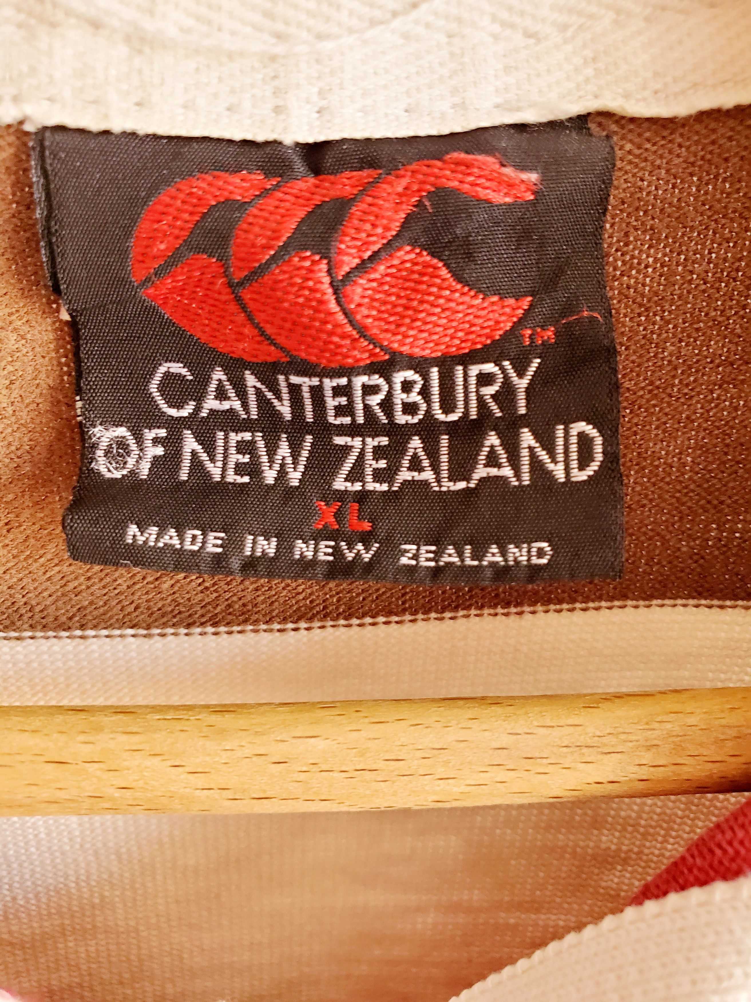 Canterbury of New Zealand × Vintage 90s CANTERBURY of New Zealand Long Sleeve Rugby Polo Shirt Size US XL / EU 56 / 4 - 3 Thumbnail