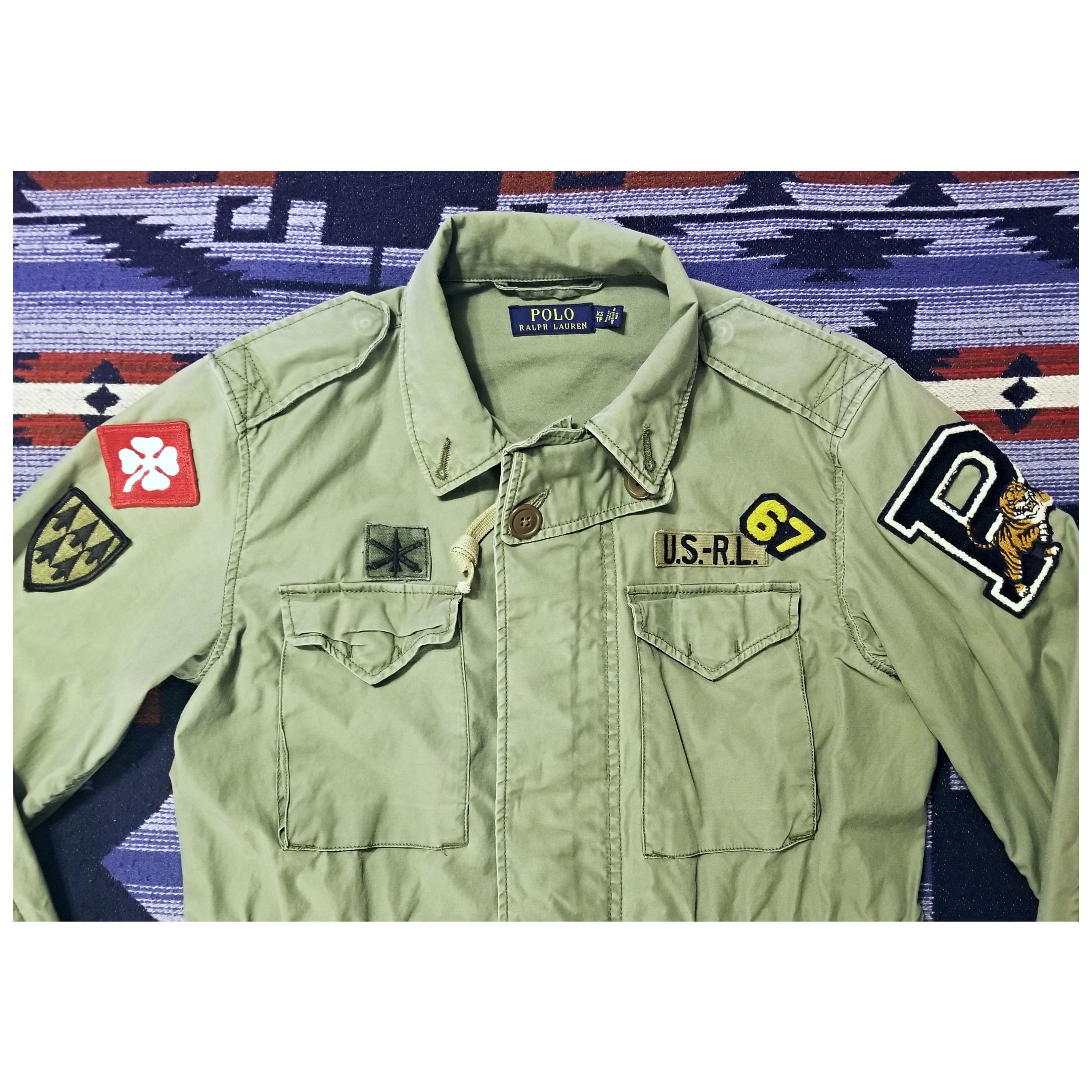 Ralph Lauren POLO RALPH LAUREN CUSTOMIZED MILITARY STYLE JACKET- X-SMALL Size XS / US 0-2 / IT 36-38 - 5 Thumbnail