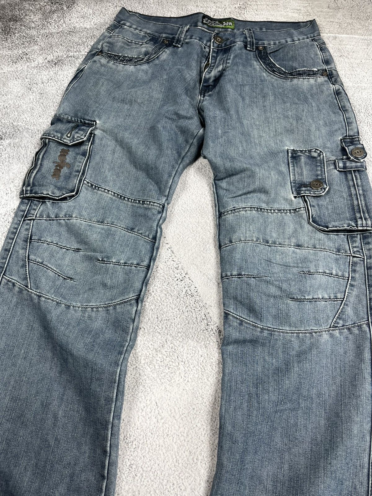 No Fear × Vintage crazy y2k vintage faded jeans if six was nine style no fear Size US 32 / EU 48 - 9 Thumbnail