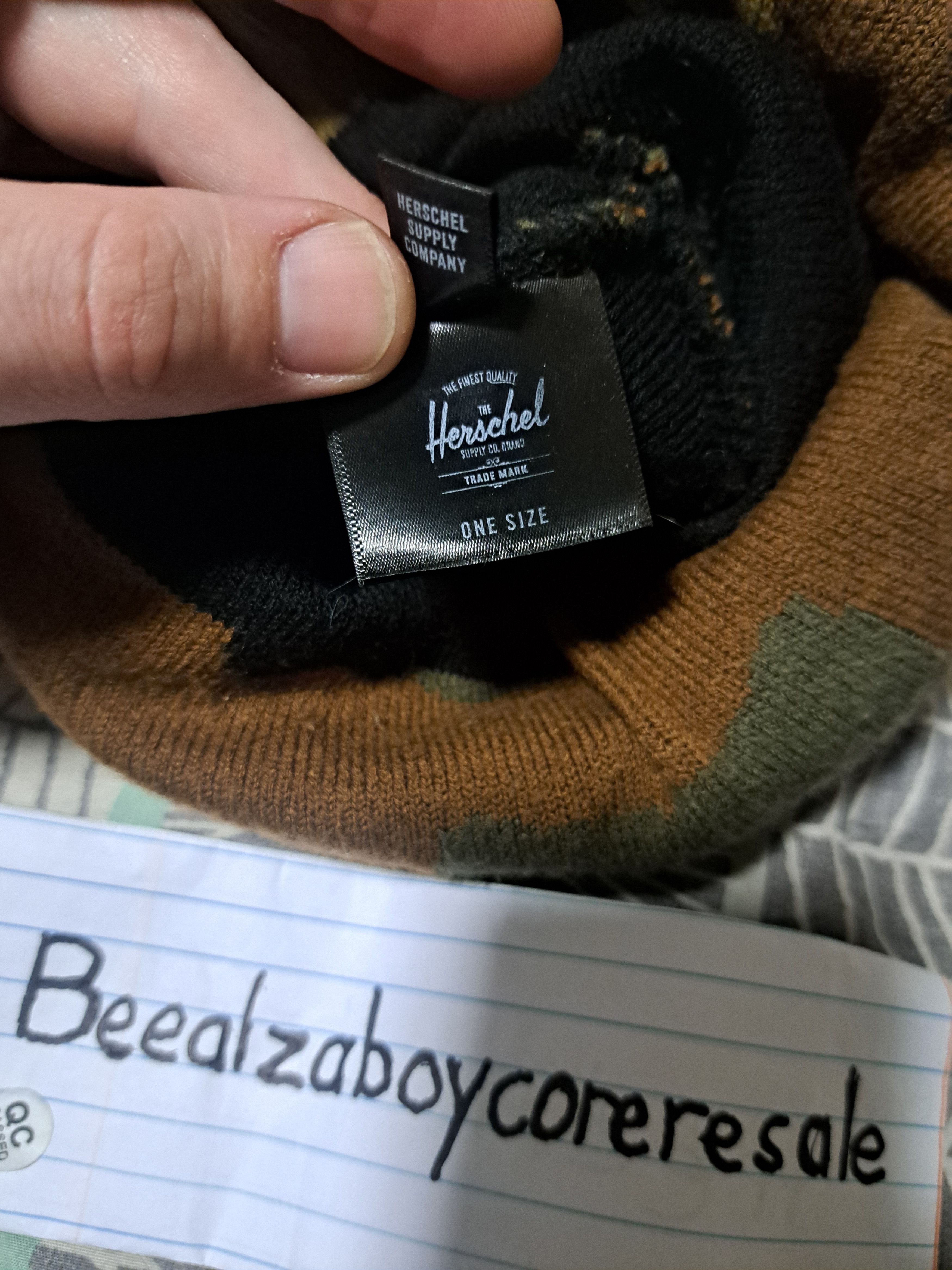 Herschel Supply Co. Herschel (woodlandcamo) Elmer Beanie Size ONE SIZE - 2 Thumbnail