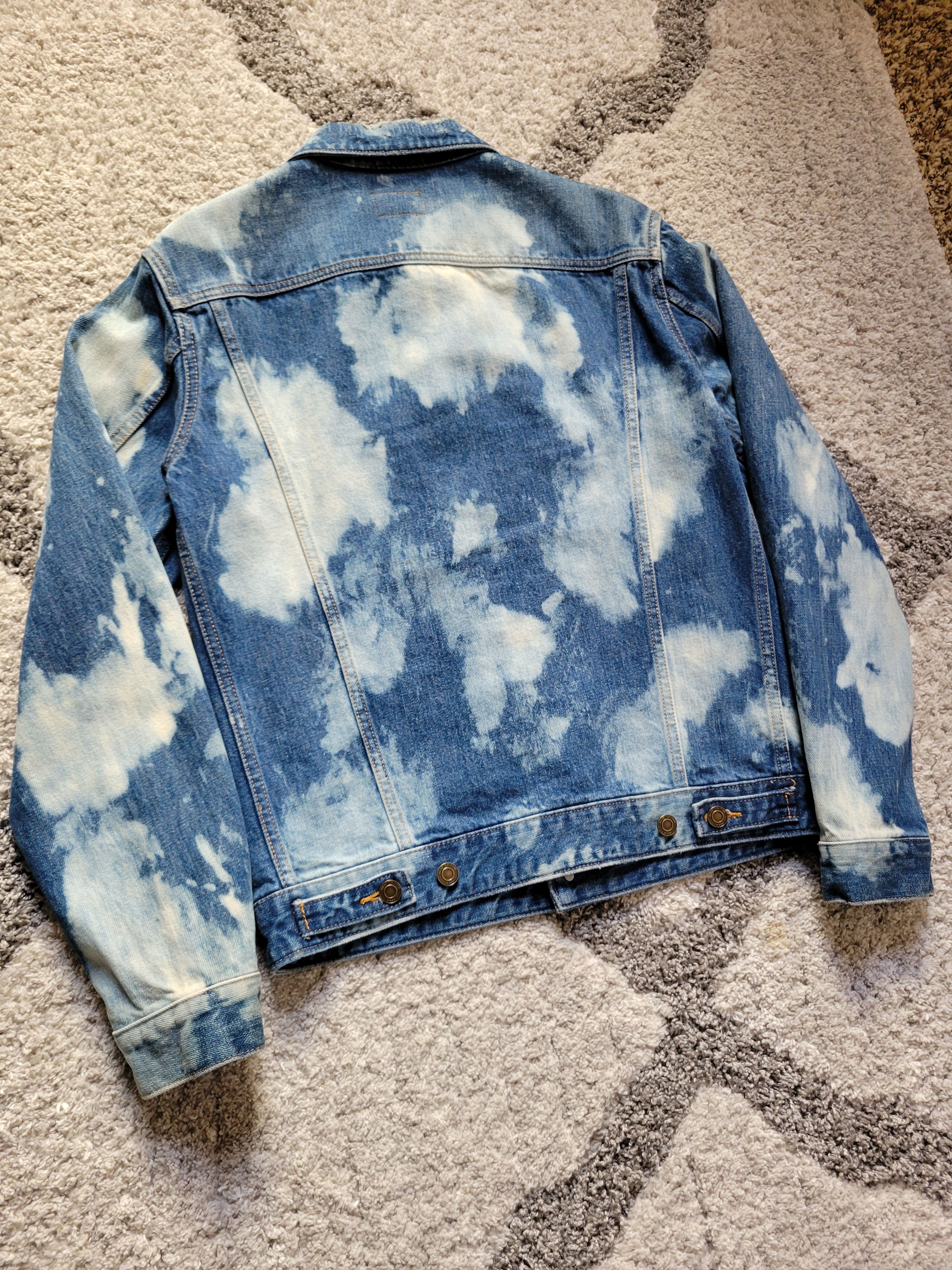 Hedi Slimane × Saint Laurent Paris × Yves Saint Laurent SS16 Bleached Denim Jacket Hedi Surf Sound Size US M / EU 48-50 / 2 - 18 Thumbnail